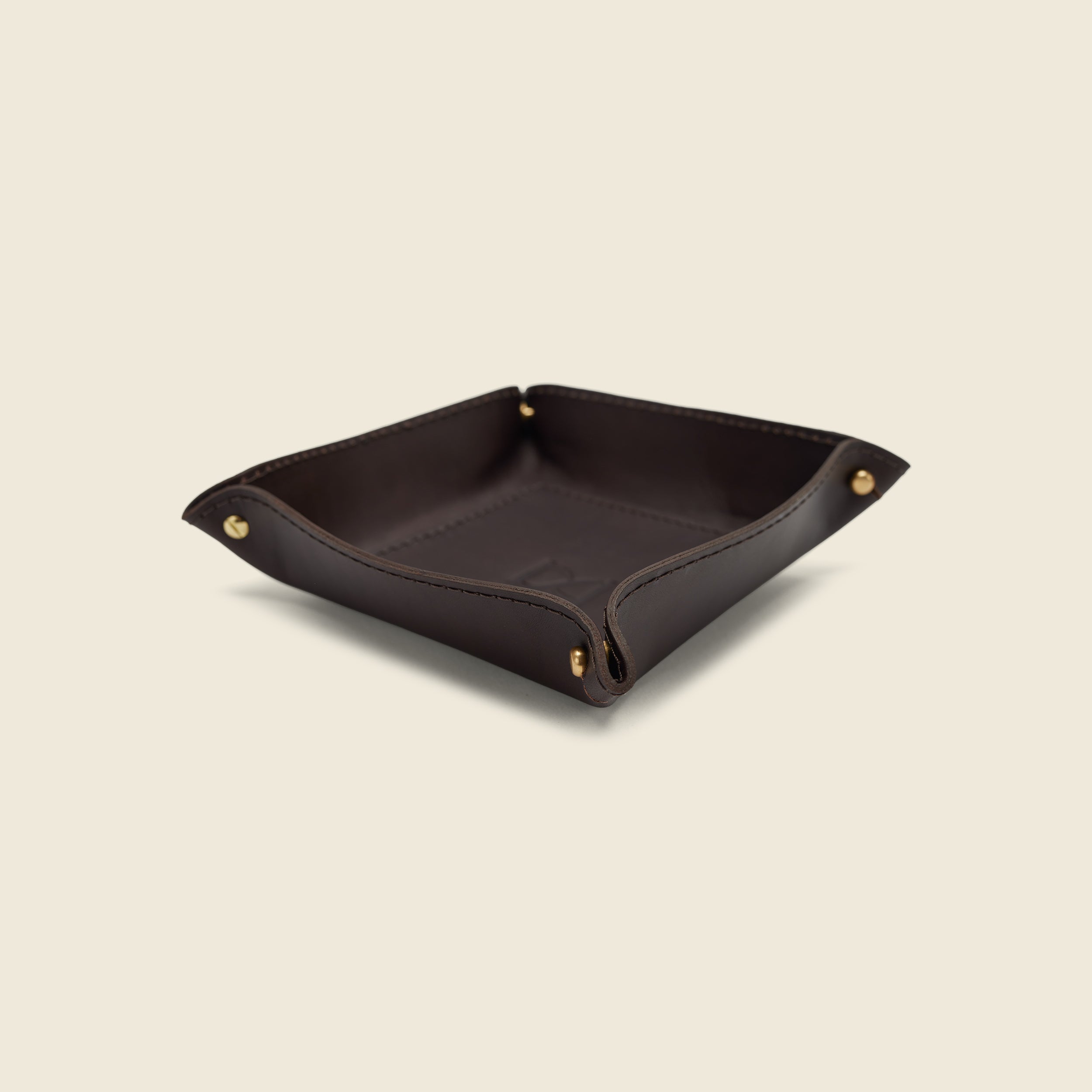 Chapman Tray Tidy skinnskål svart skinn