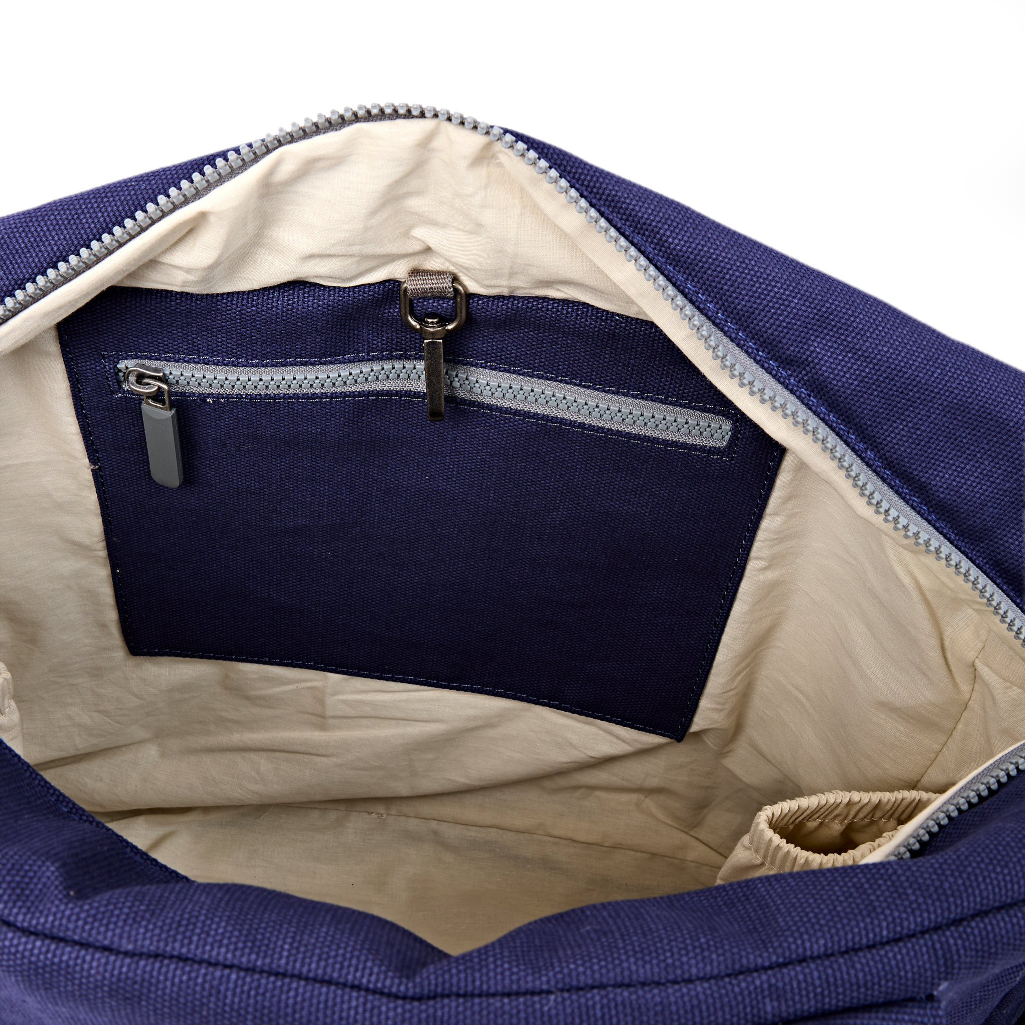 Roka London Somerset skulderveske navy large 18,5 liter