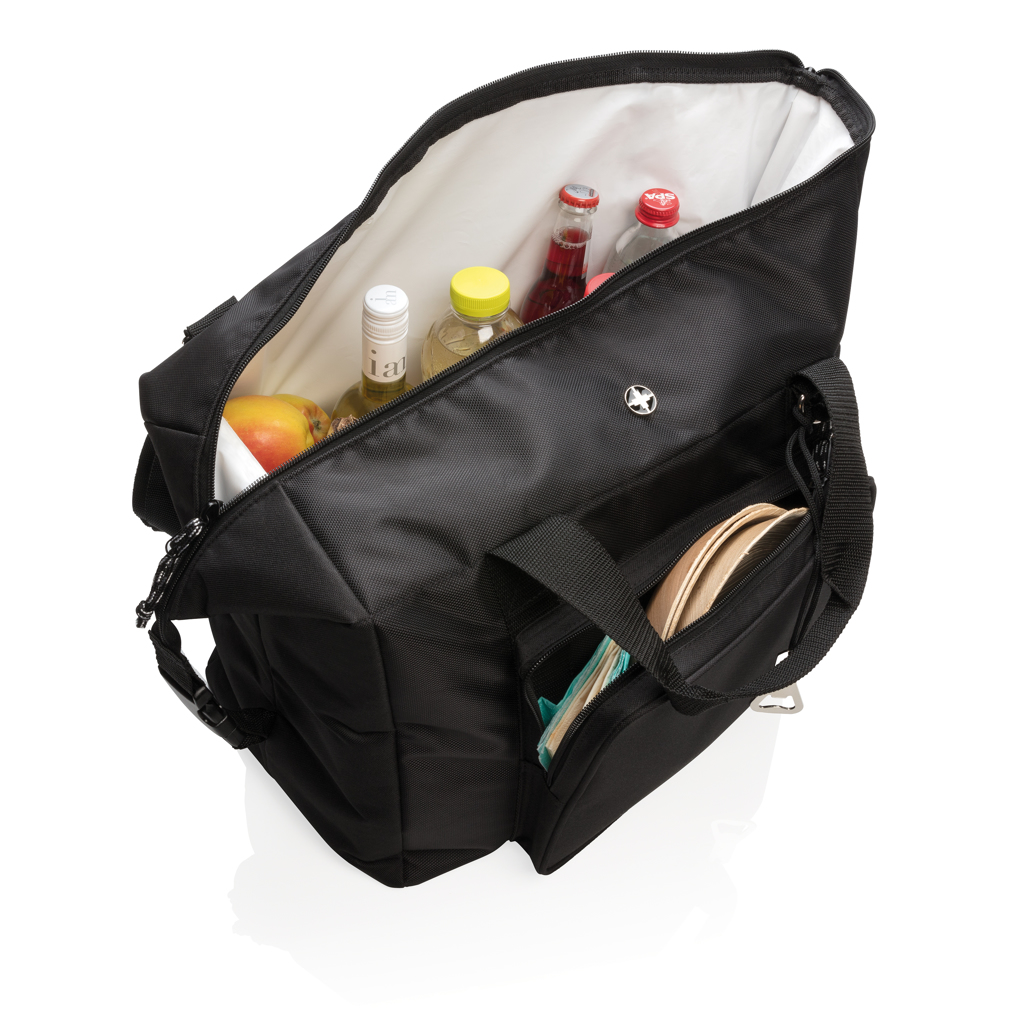 Swiss Peak XXL tote- og duffel-kjølebag svart 40 liter