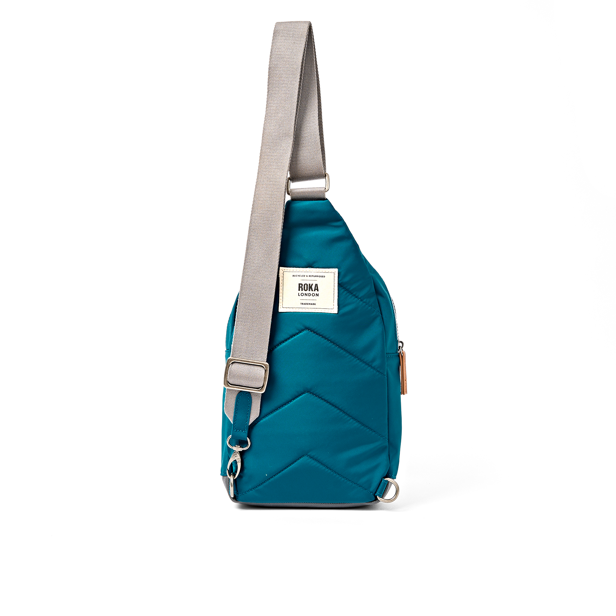 Roka London Willesden crossbodyveske Large North Sea 5 liter