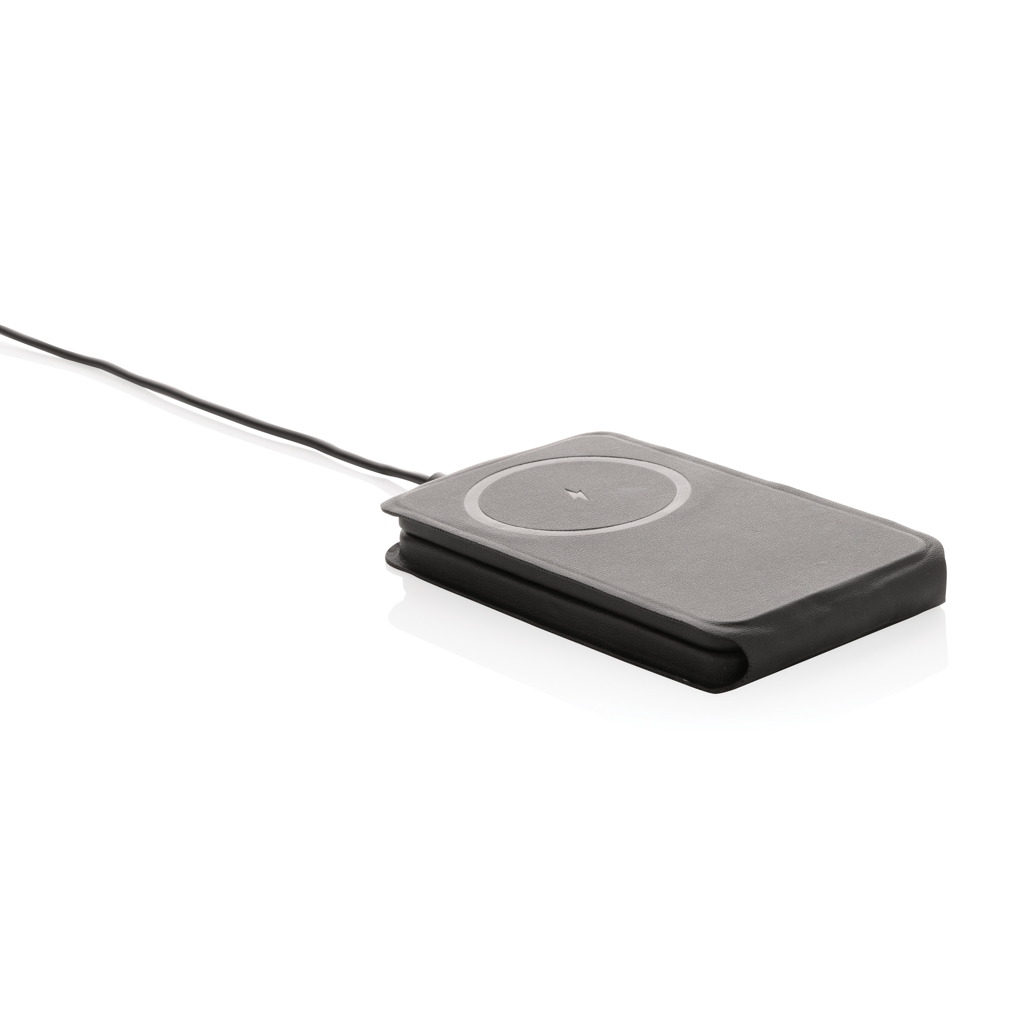 Swiss Peak 15W 3-i-1 magnetisk trådløs lader svart
