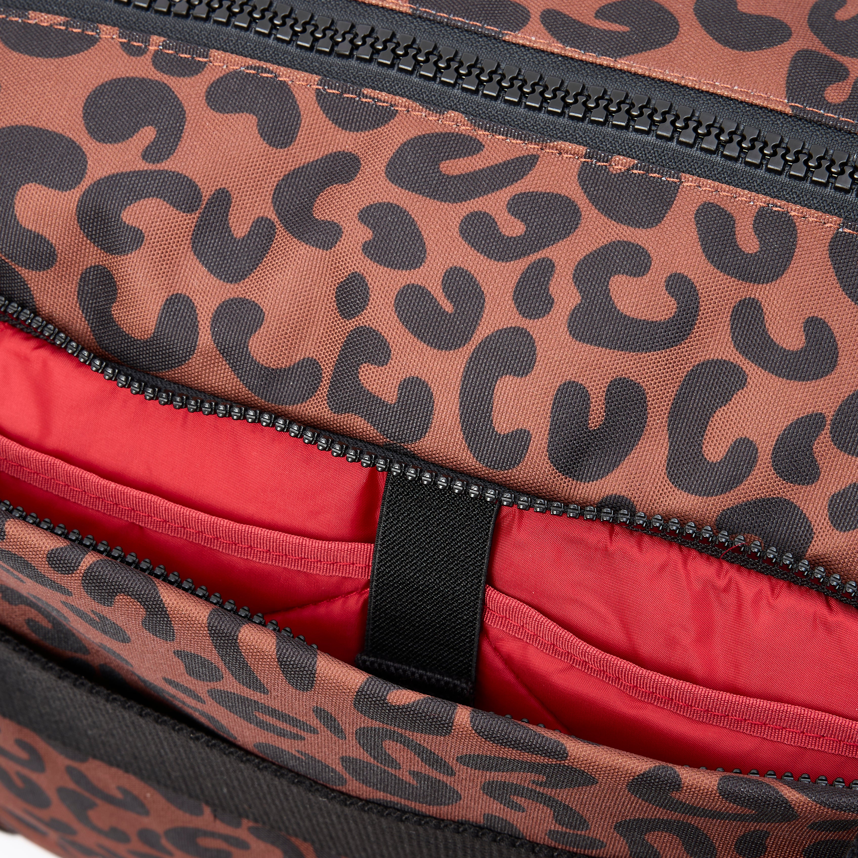 Roka London Gatwick Medium duffelbag scarlet leopard
