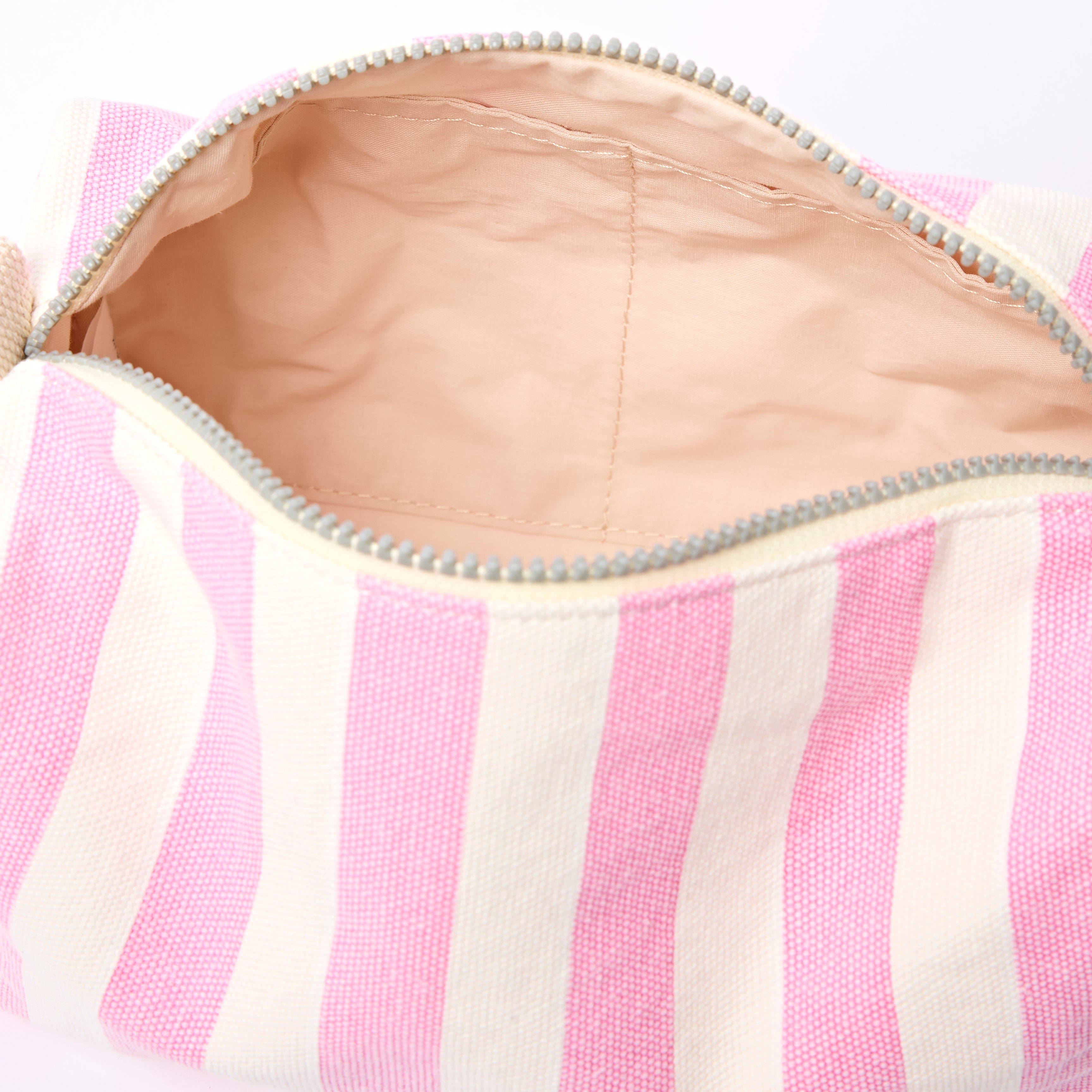 Roka London Maygrove Sherbet Stripe toalettmappe small 4,8 l