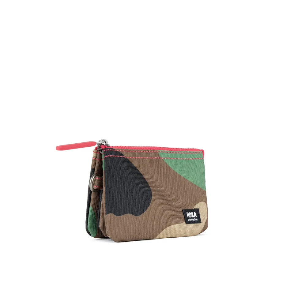 Roka London Carnaby lommebok small camo kortlommer