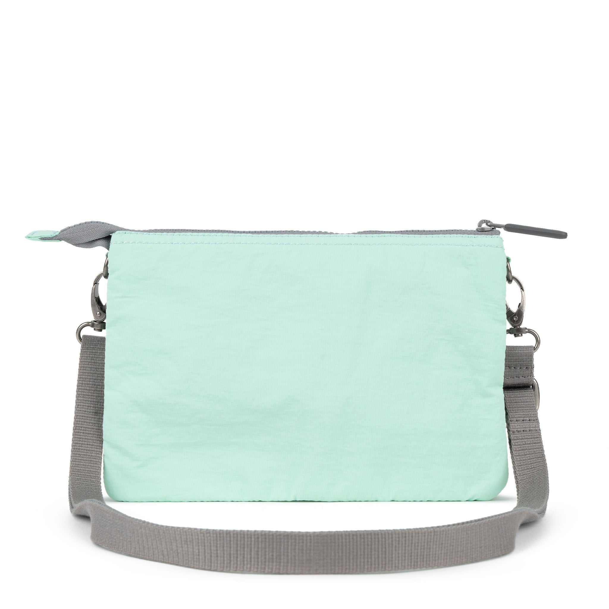 Roka London Carnaby XL crossbody lommebok mint 0,5 l