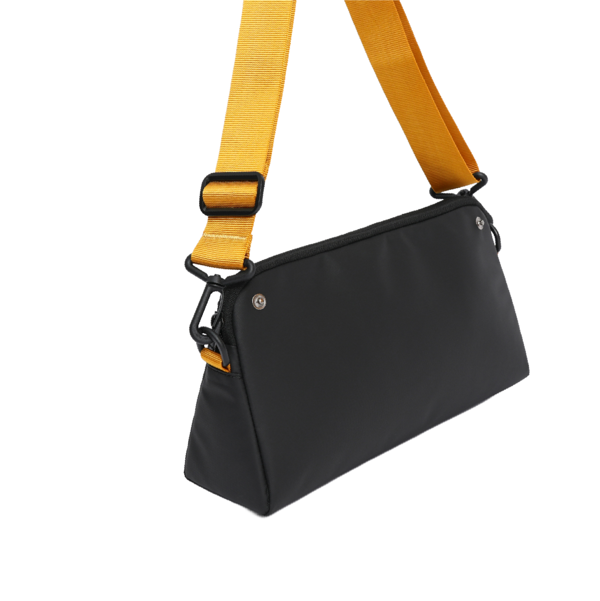 KIWEE Triangle Sling crossbody-veske svart 3 liter