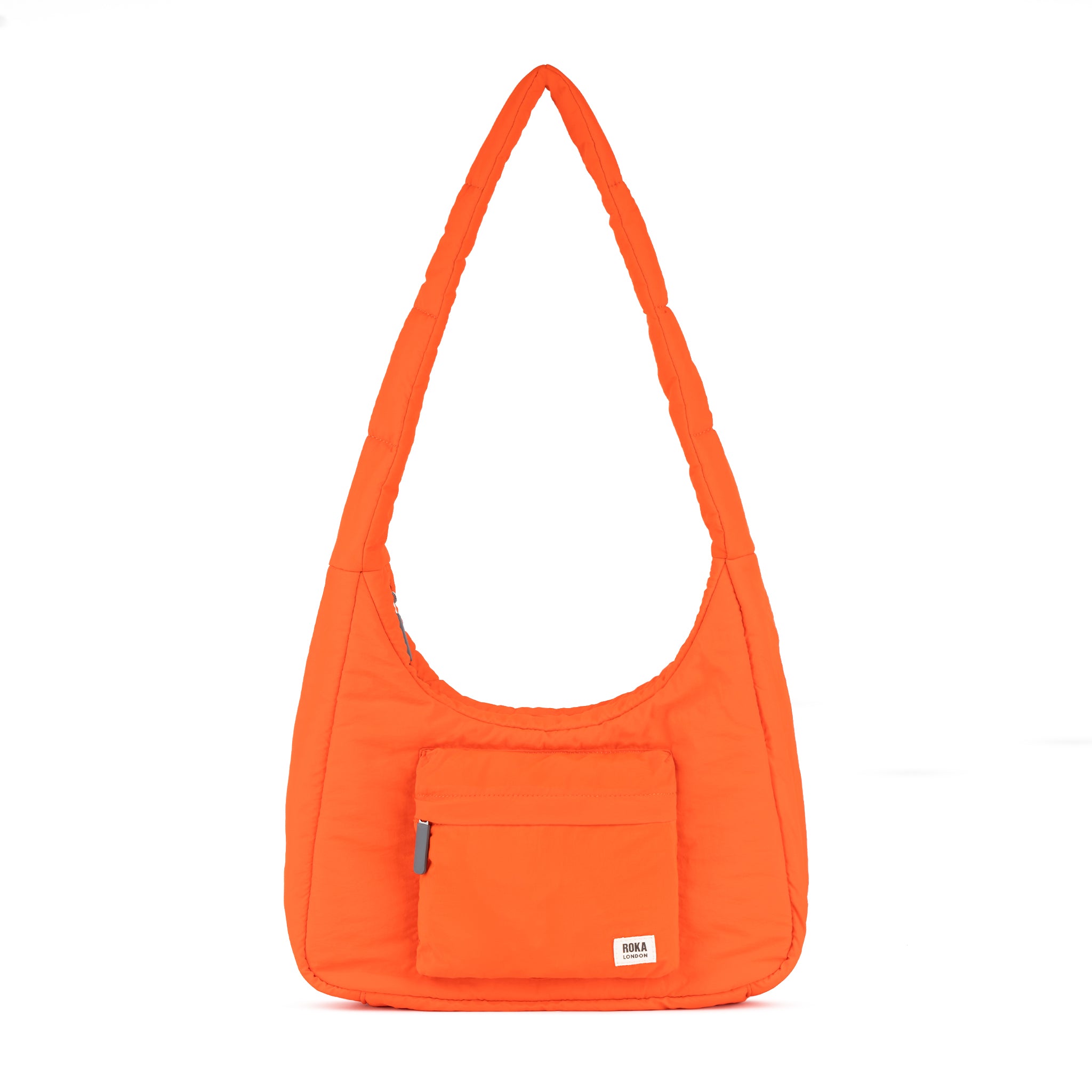 Roka London Belsize crossbody-veske medium tangerine 14,7 liter