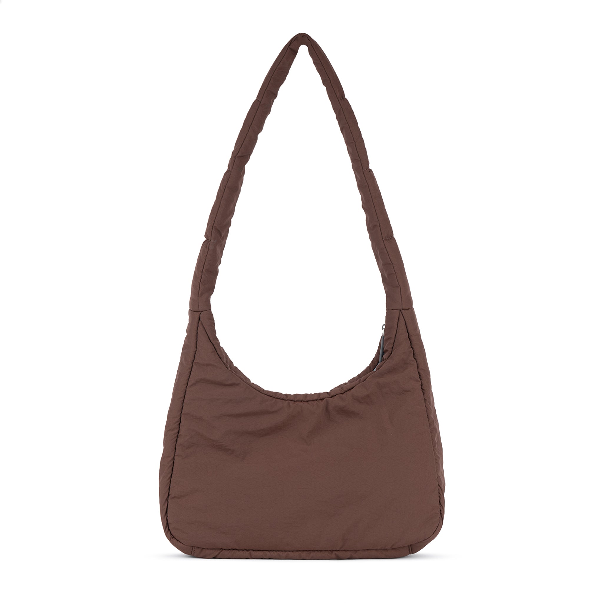 Roka London Belsize crossbody chocolate medium 14,7L