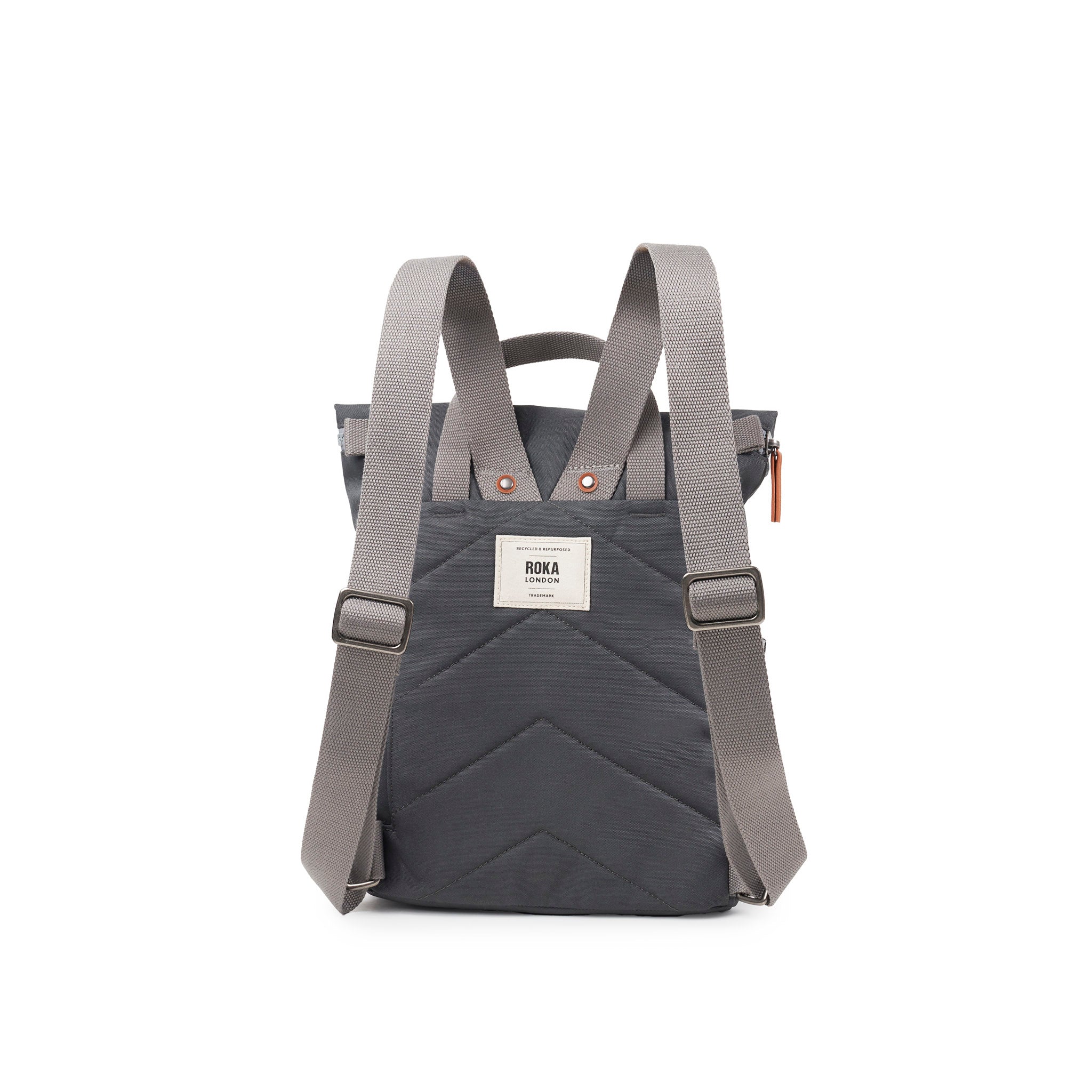 Roka London Finchley A ryggsekk small faded black værbestandig