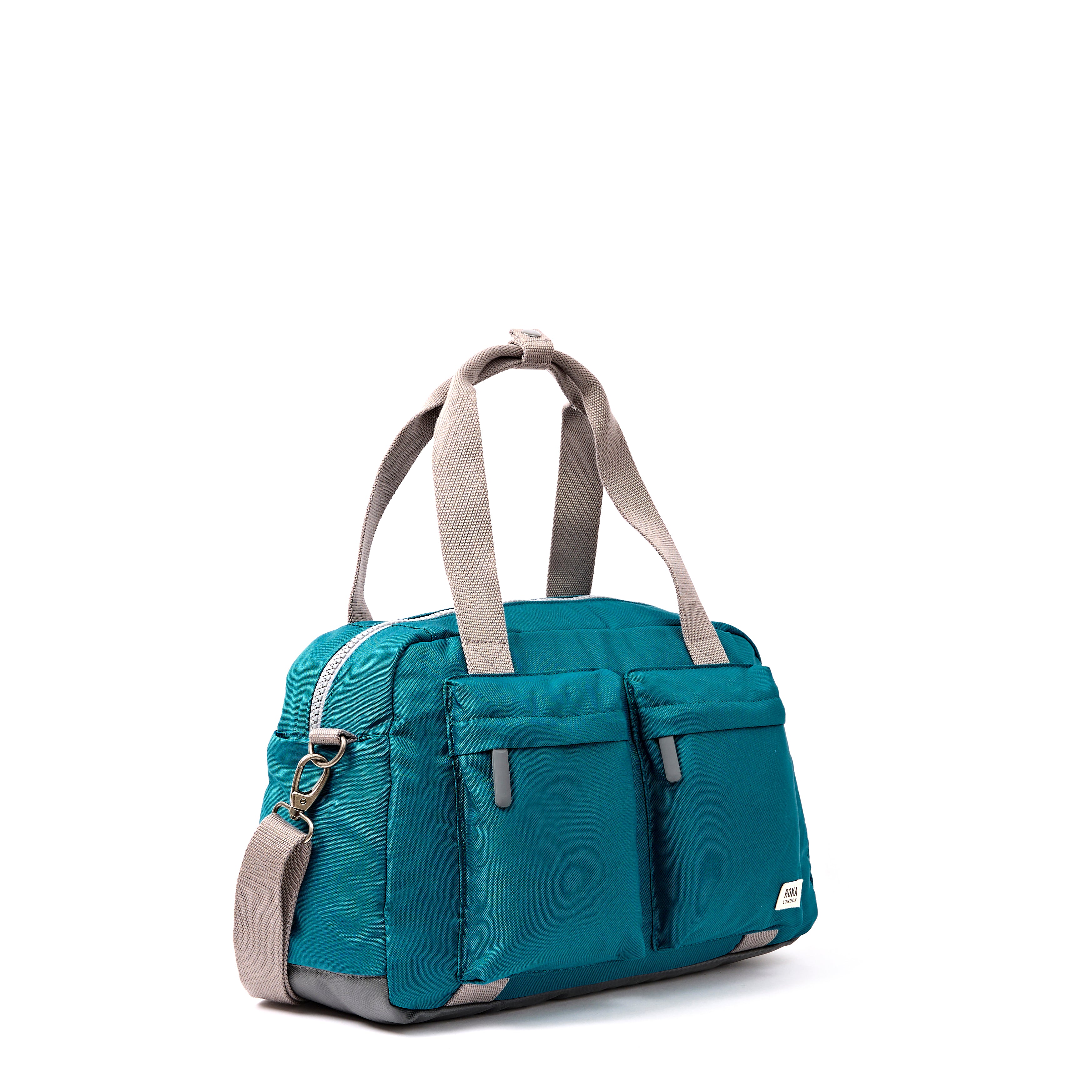 Roka London Gatwick duffelbag Deep Teal Small kabin