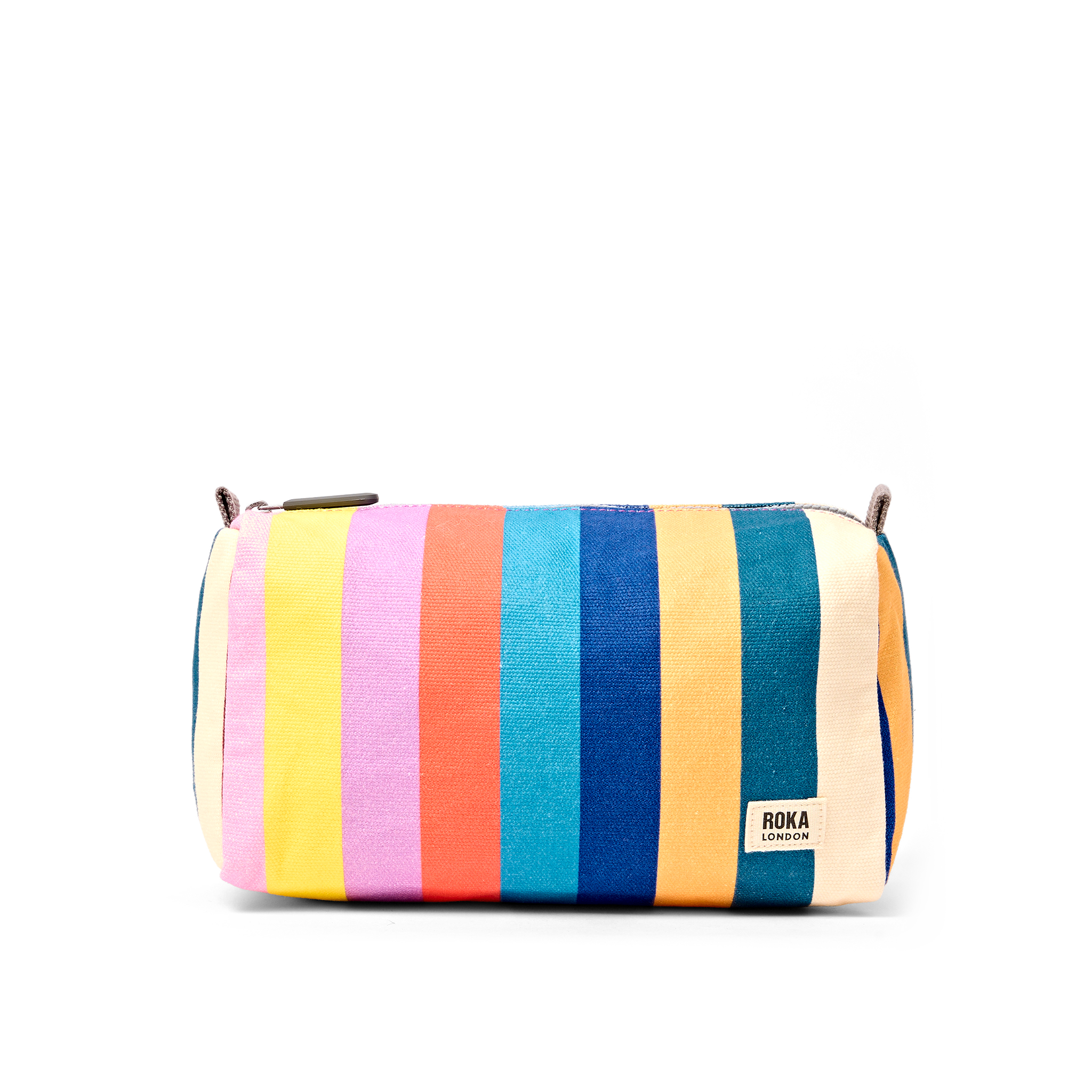 Roka London Maygrove Wash Bag toalettmappe small wide stripe