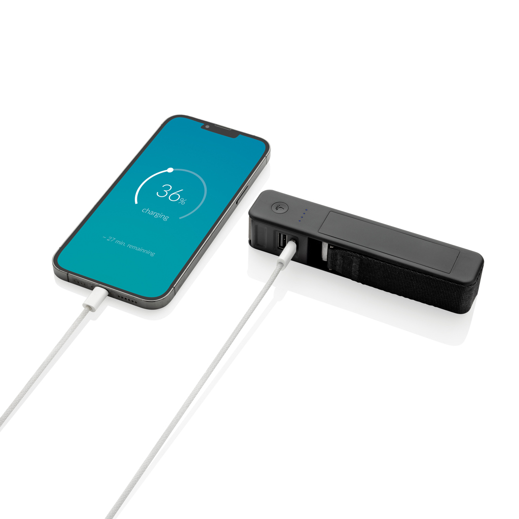 Swiss Peak 5-i-1 bagasjevekt powerbank svart 2600mAh