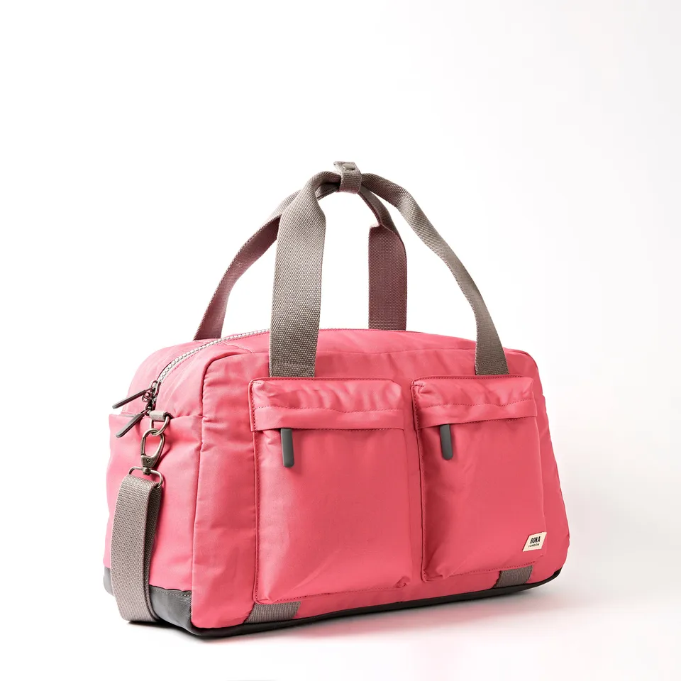 Roka London Gatwick duffelbag Pink Lemonade Small kabin
