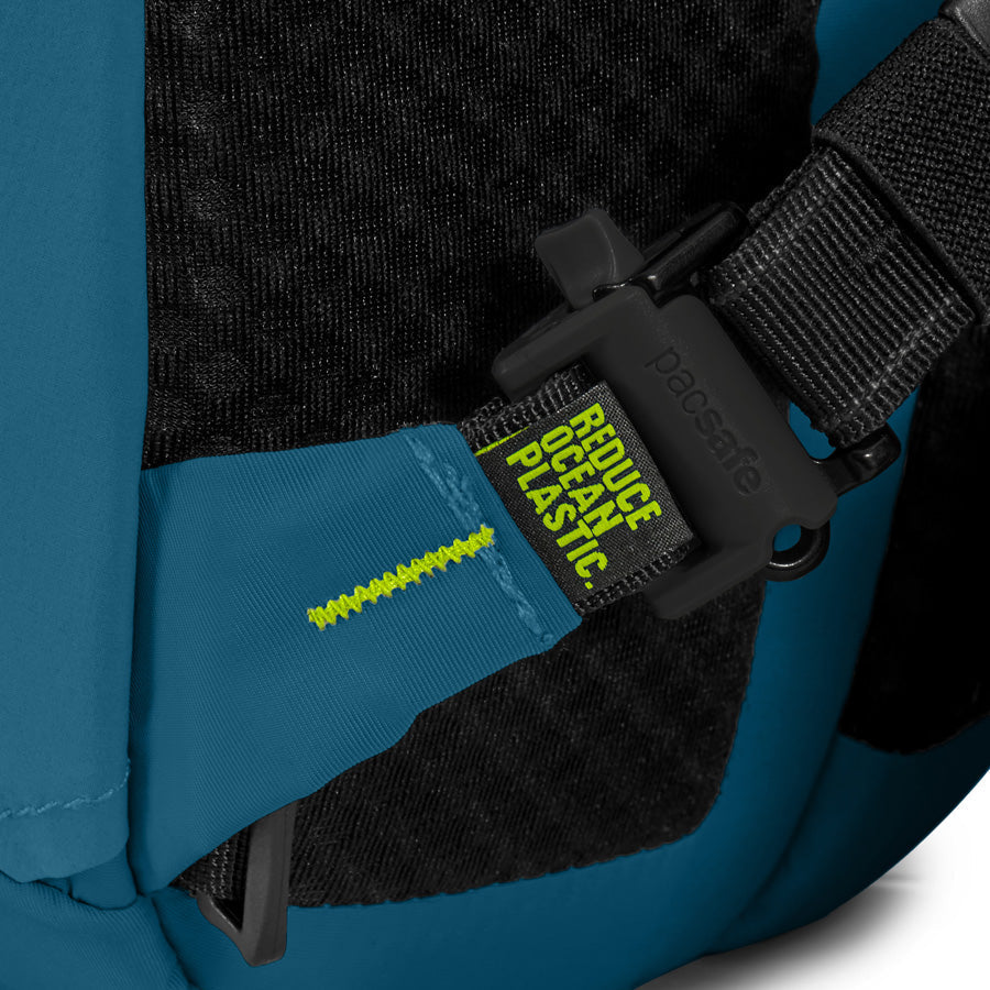 Pacsafe E 25L ryggsekk svart tyverisikker