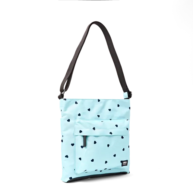 Roka London Kennington skulderveske heart print 2,7 l