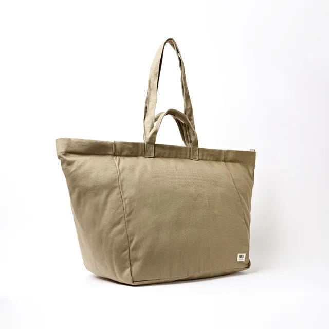 Roka London Marylebone Large totebag taupe 43 liter