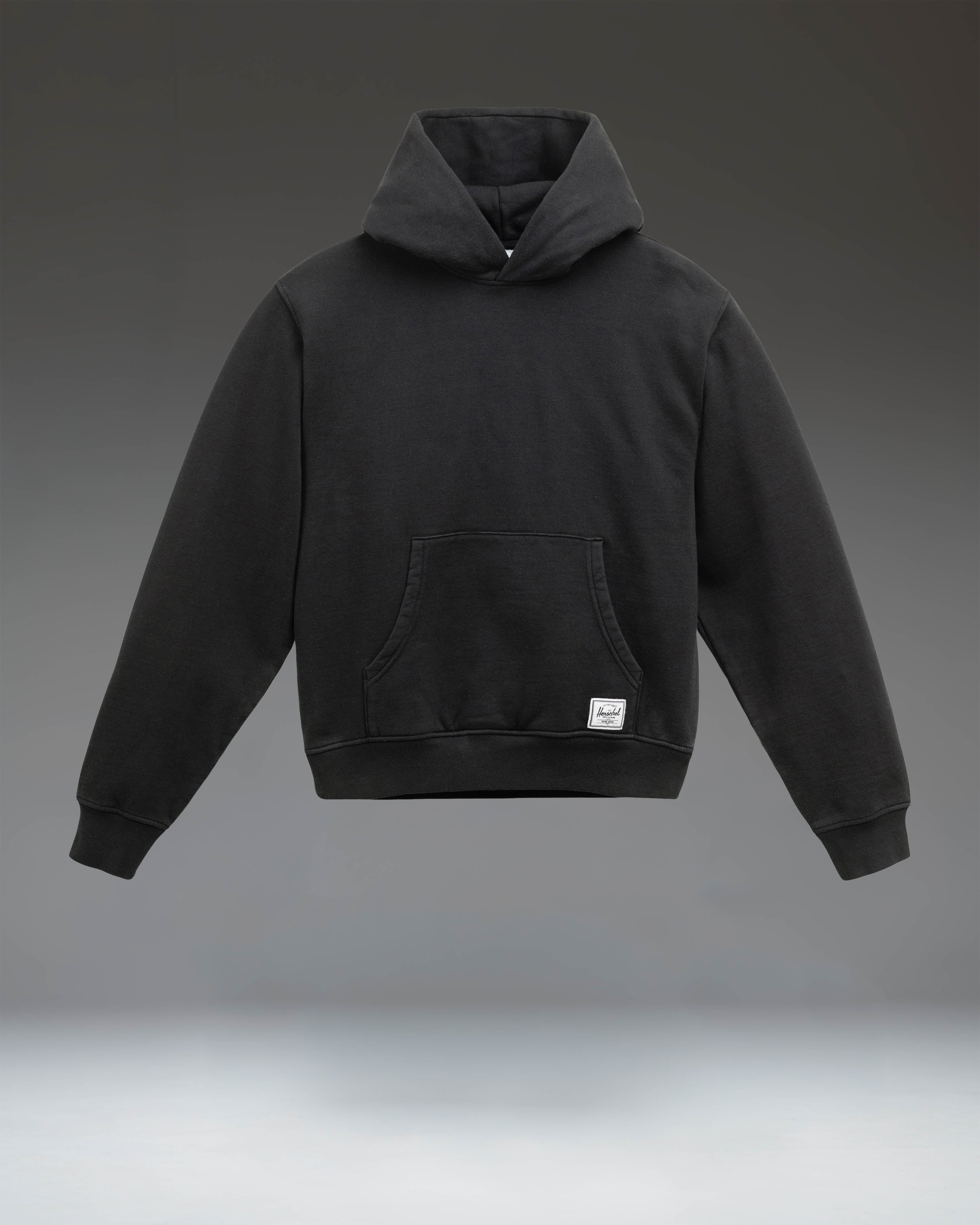 Herschel Classic Hoodie hettegenser dame lys grå