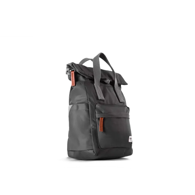 Roka London Canfield Roll Top ryggsekk Graphite Medium vanntett