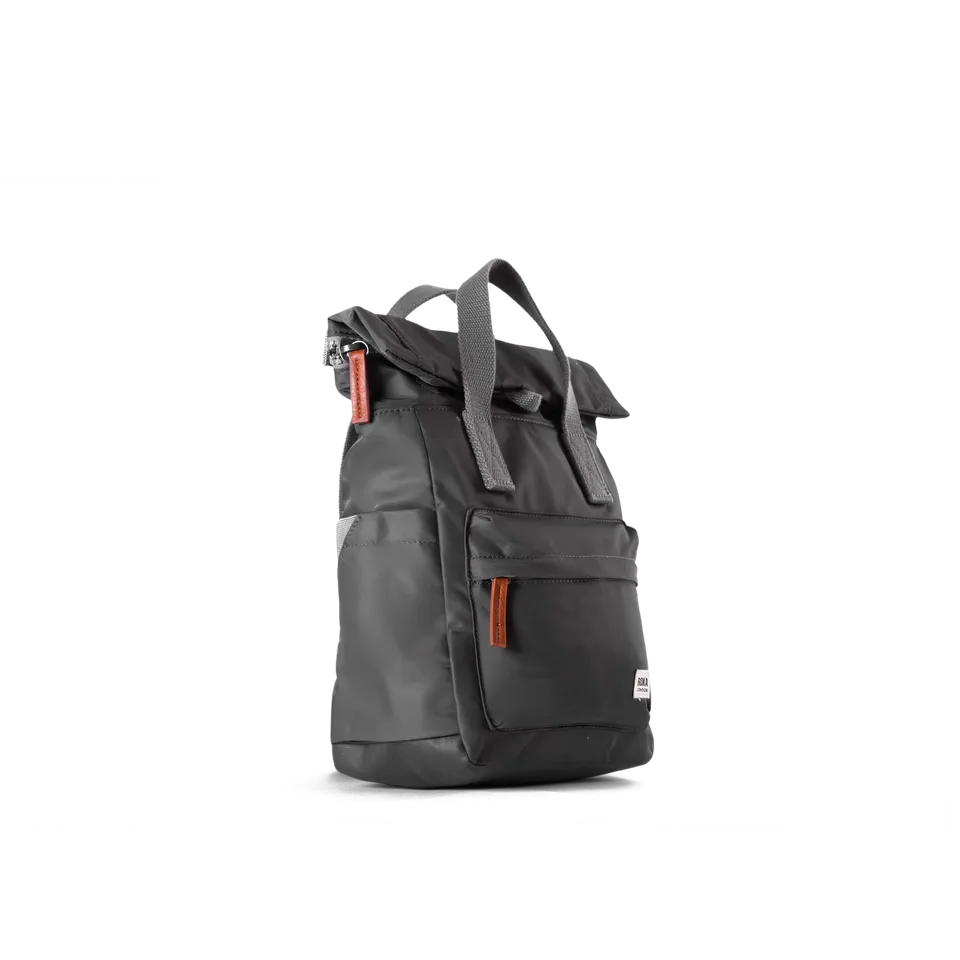 Roka London Canfield Roll Top ryggsekk Graphite Medium vanntett