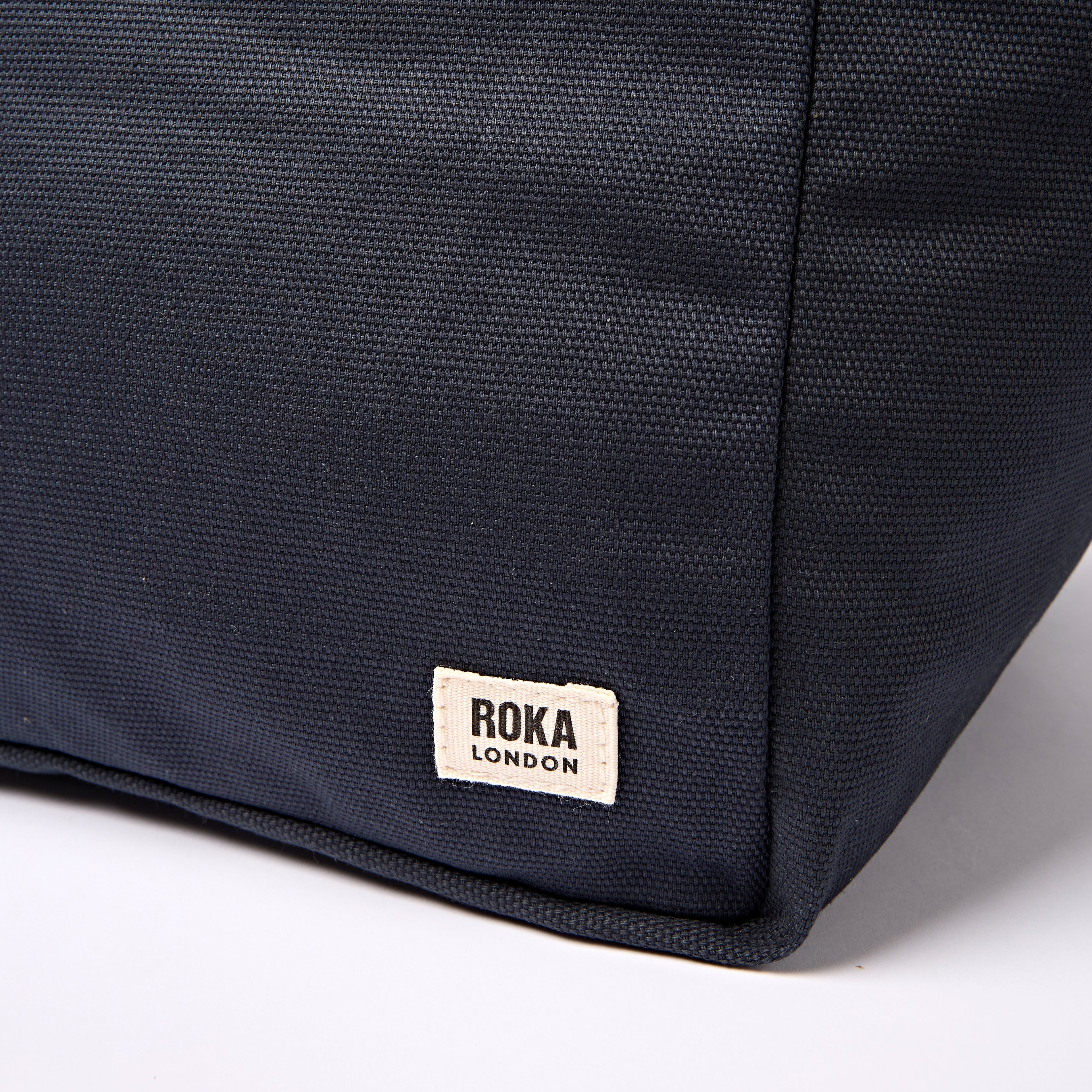 Roka London Marylebone tote smoke large 43,4 liter canvas