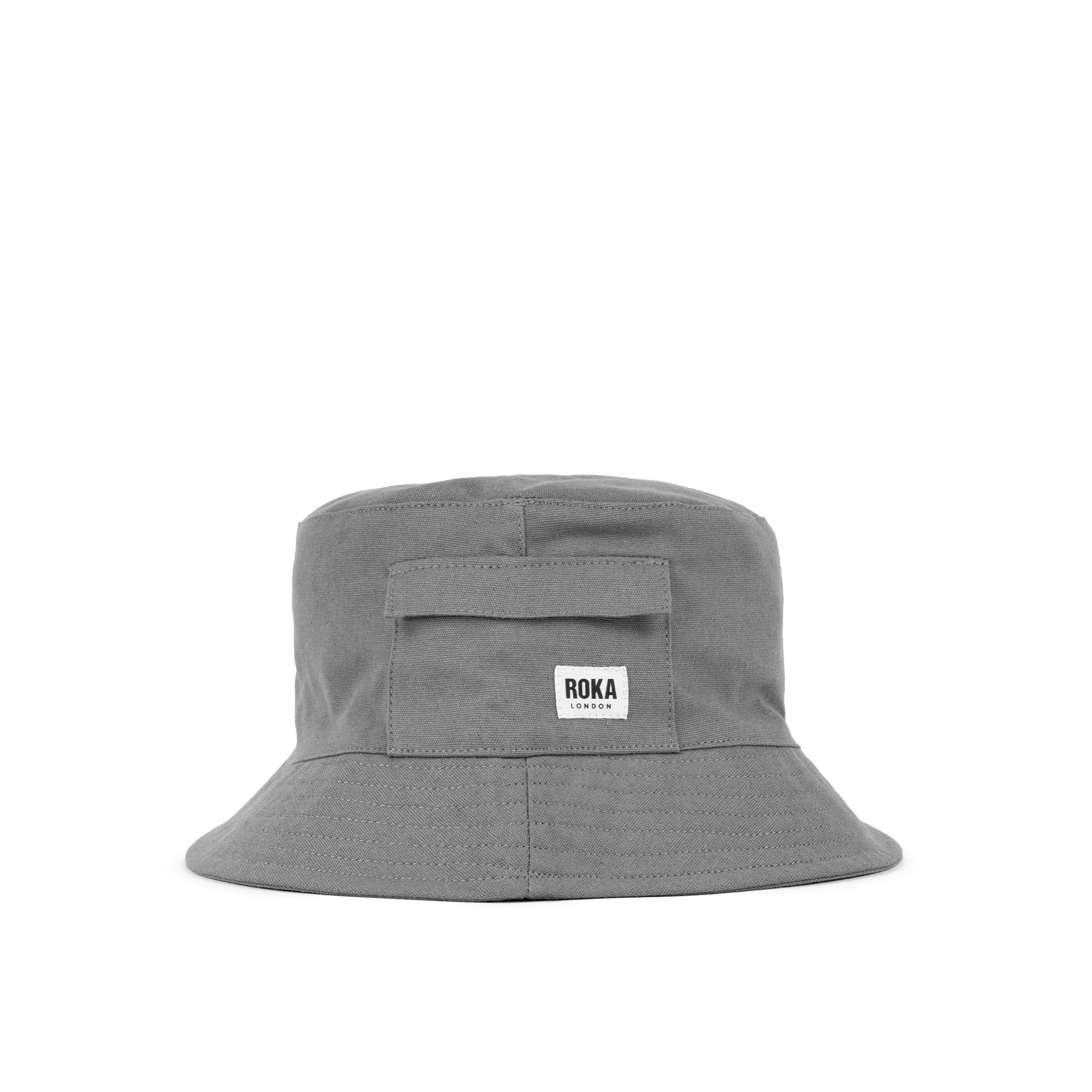 Roka London Hatfield bøttehatt graphite vannavvisende UPF50+