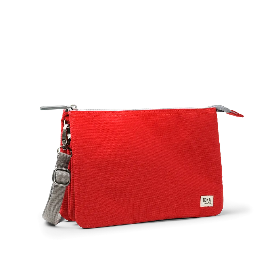 Roka London Carnaby XL lommebokveske Mars Red 0,5 L