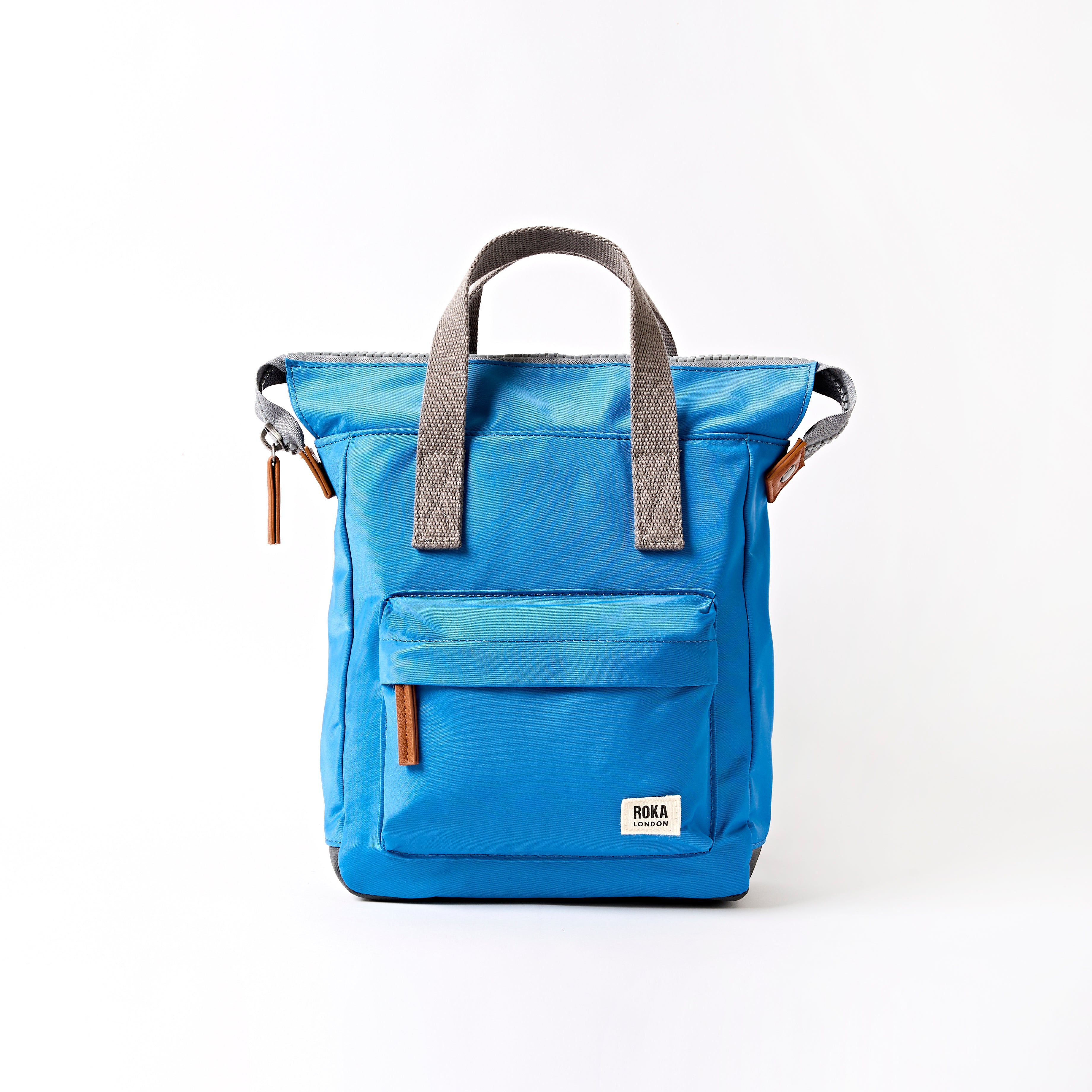 Roka London Bantry ryggsekk Malibu Blue Small værbestandig