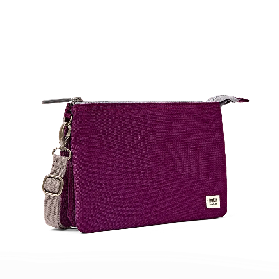 Roka London Carnaby XL crossbody Cherry Lacquer skulderveske