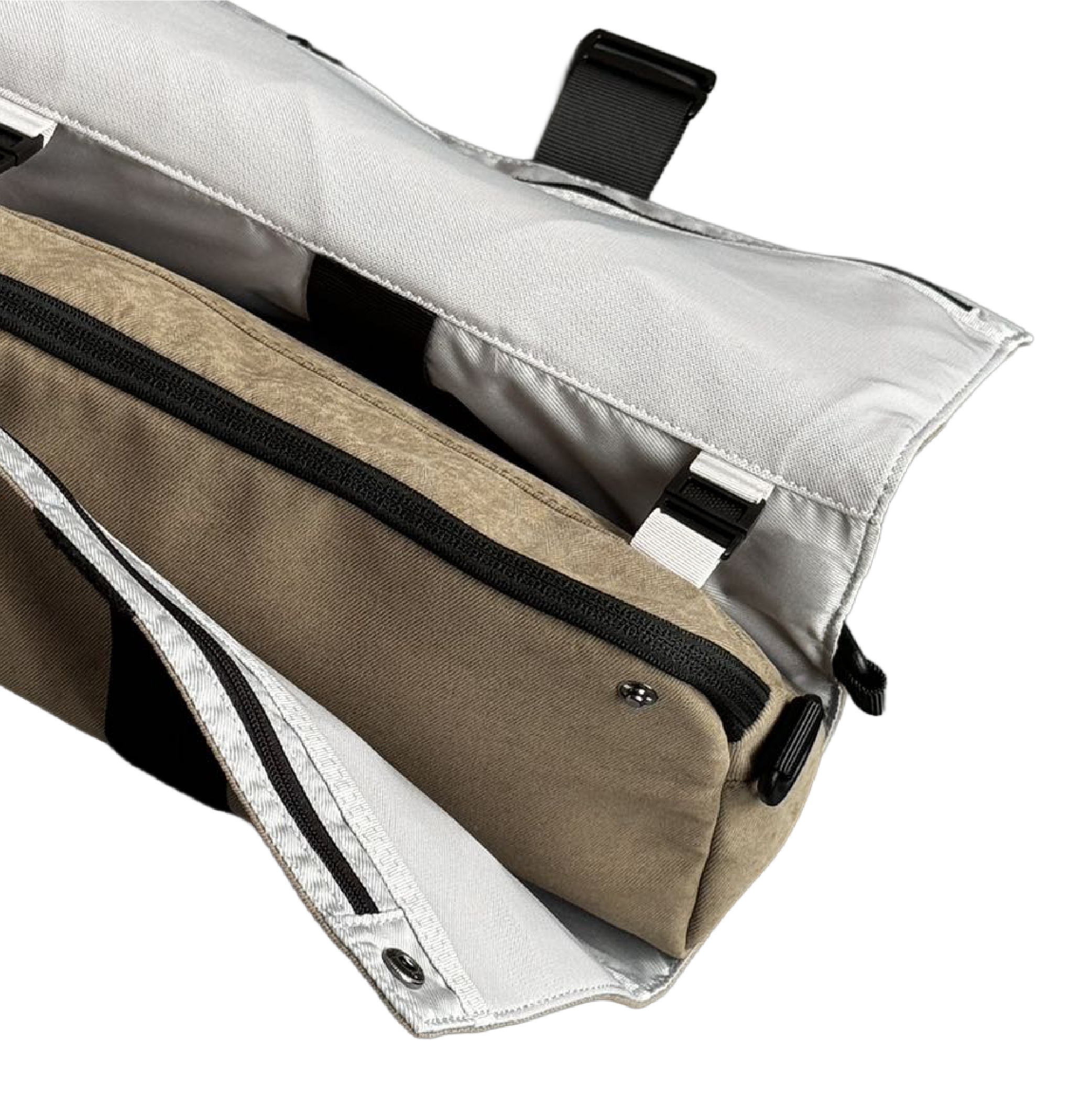 KIWEE Triangle Sling skulderveske Moss 3 liter vannavvisende
