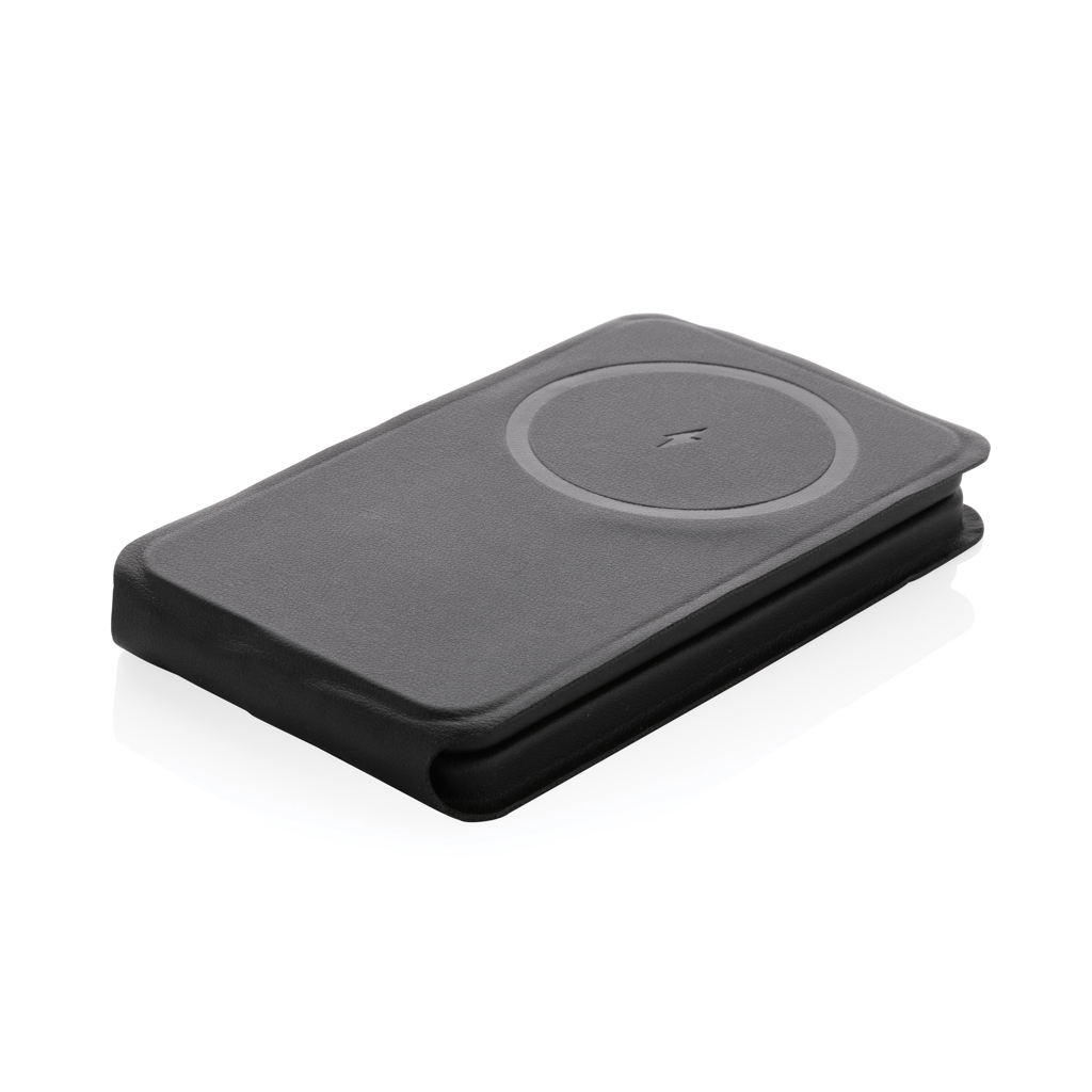 Swiss Peak 15W 3-i-1 magnetisk trådløs lader svart