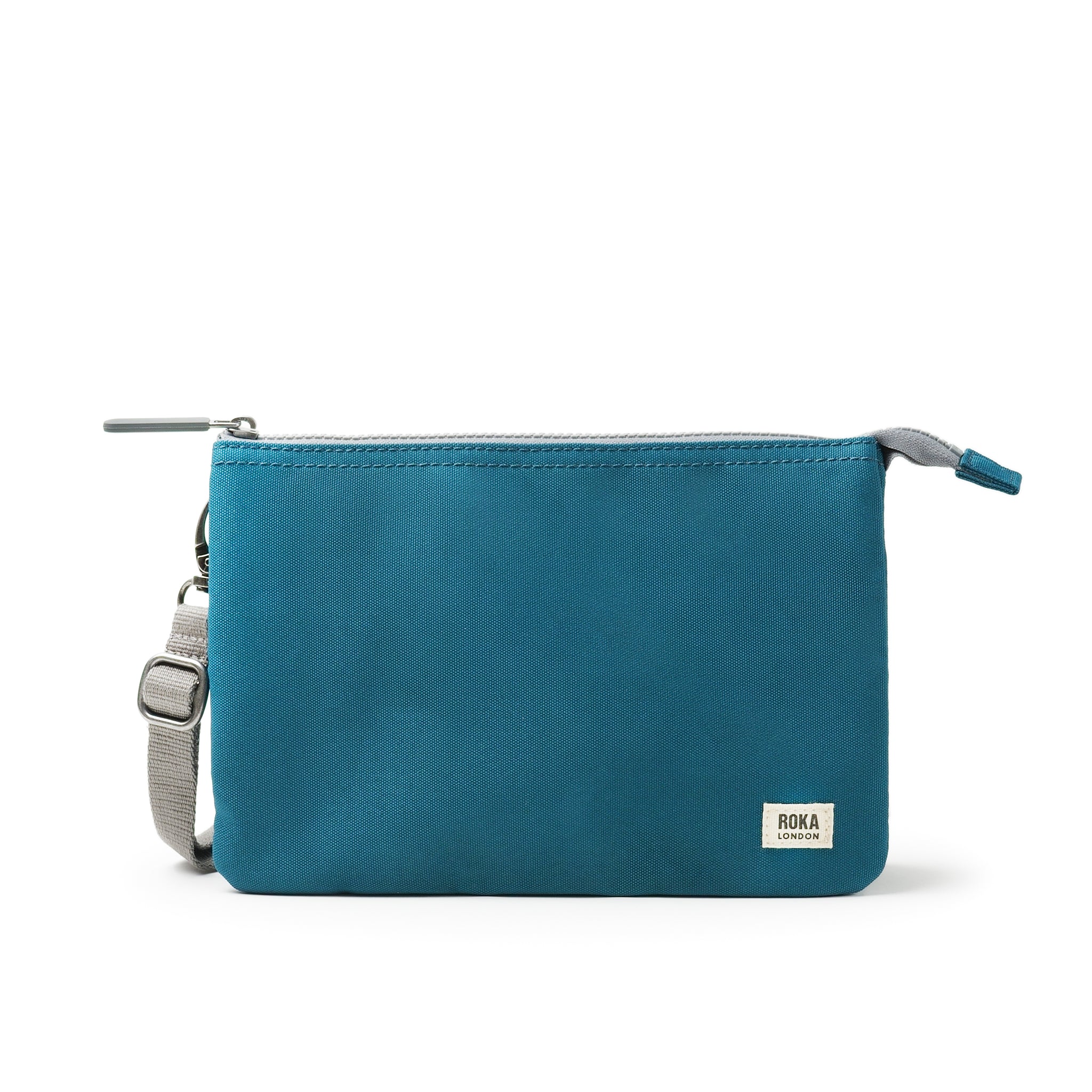 Roka London Carnaby XL skulderveske marine lommebok