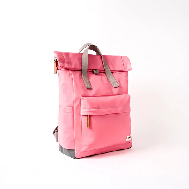 Roka London Canfield ryggsekk Pink Lemonade rulltopp 16,4L