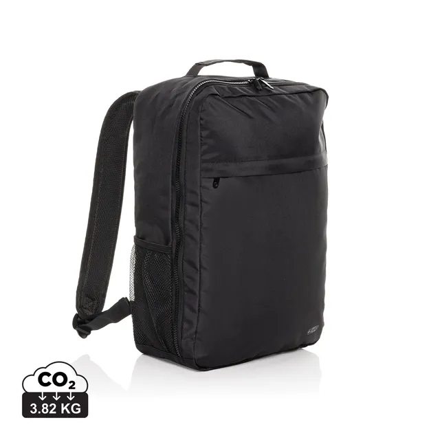 Swiss Peak Aware Essential ryggsekk 15,6" svart RPET