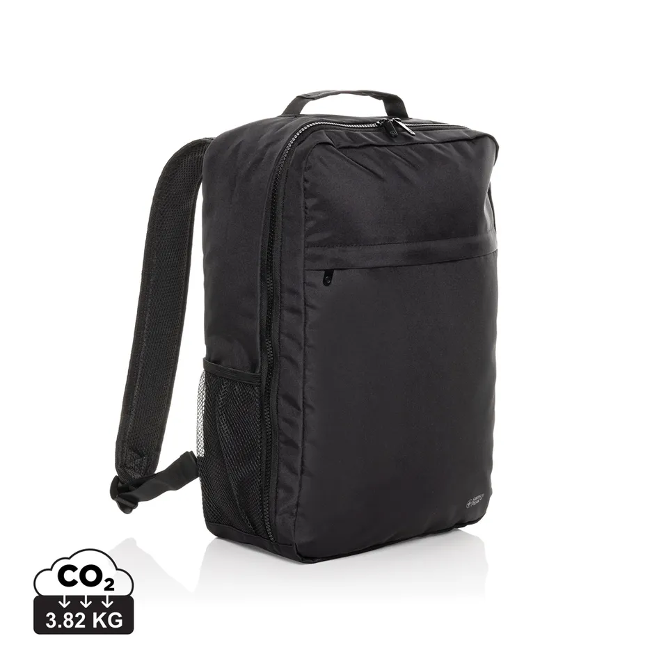Swiss Peak Aware Essential ryggsekk 15,6" svart RPET