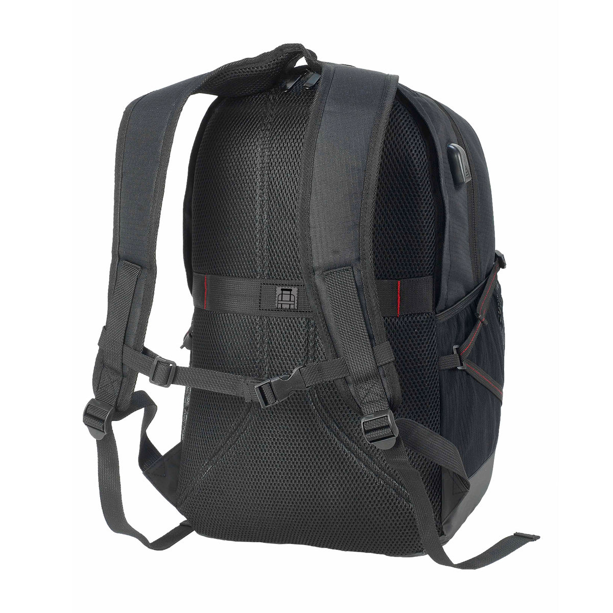 Shugon Leipzig laptopsekk 15,6" svart USB-tyverisikker