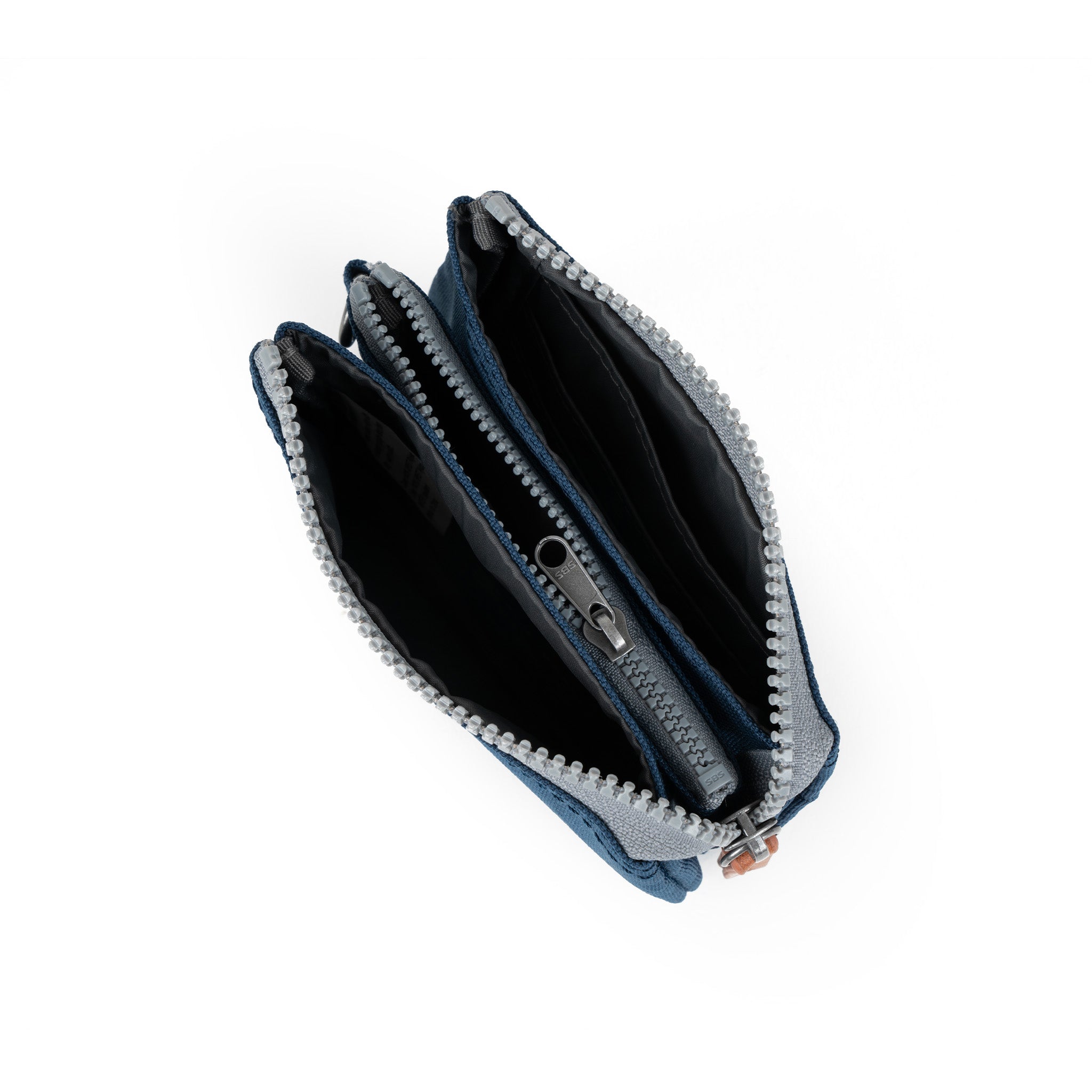 Roka London Carnaby Wallet lommebok Deep Blue canvas