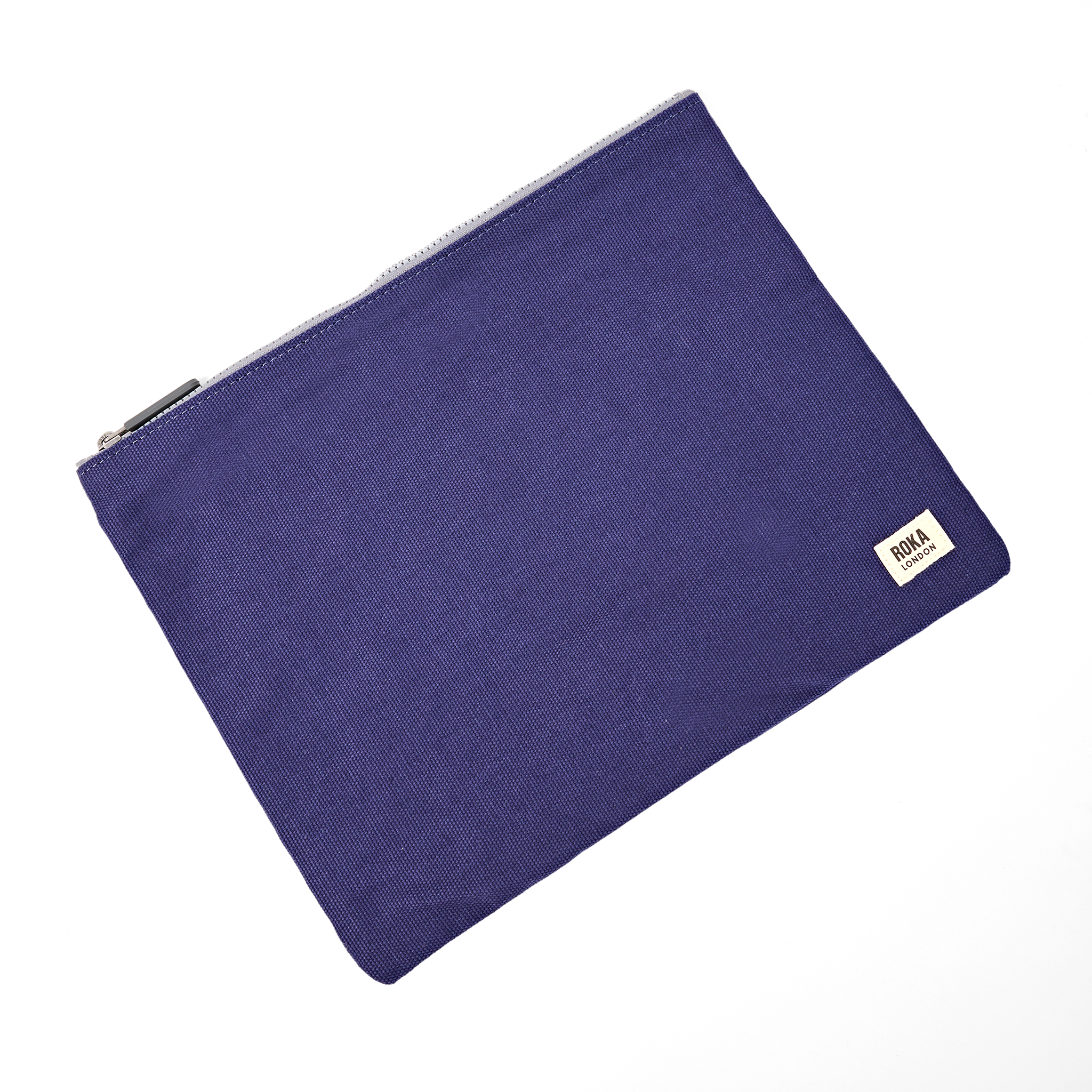 Roka London Somerset skulderveske navy large 18,5 liter