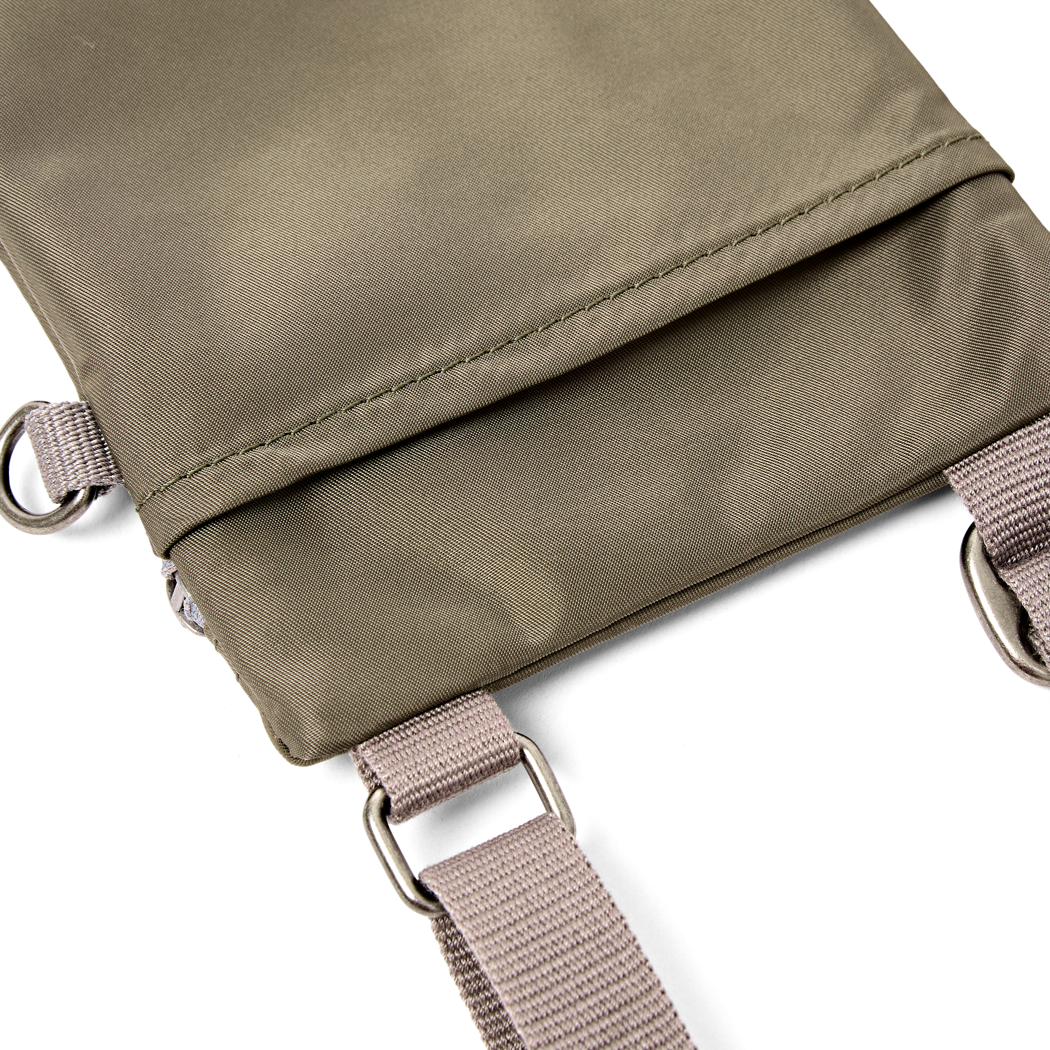 Roka London Chelsea Pocket Sling skulderveske Army Extra Small værbestandig