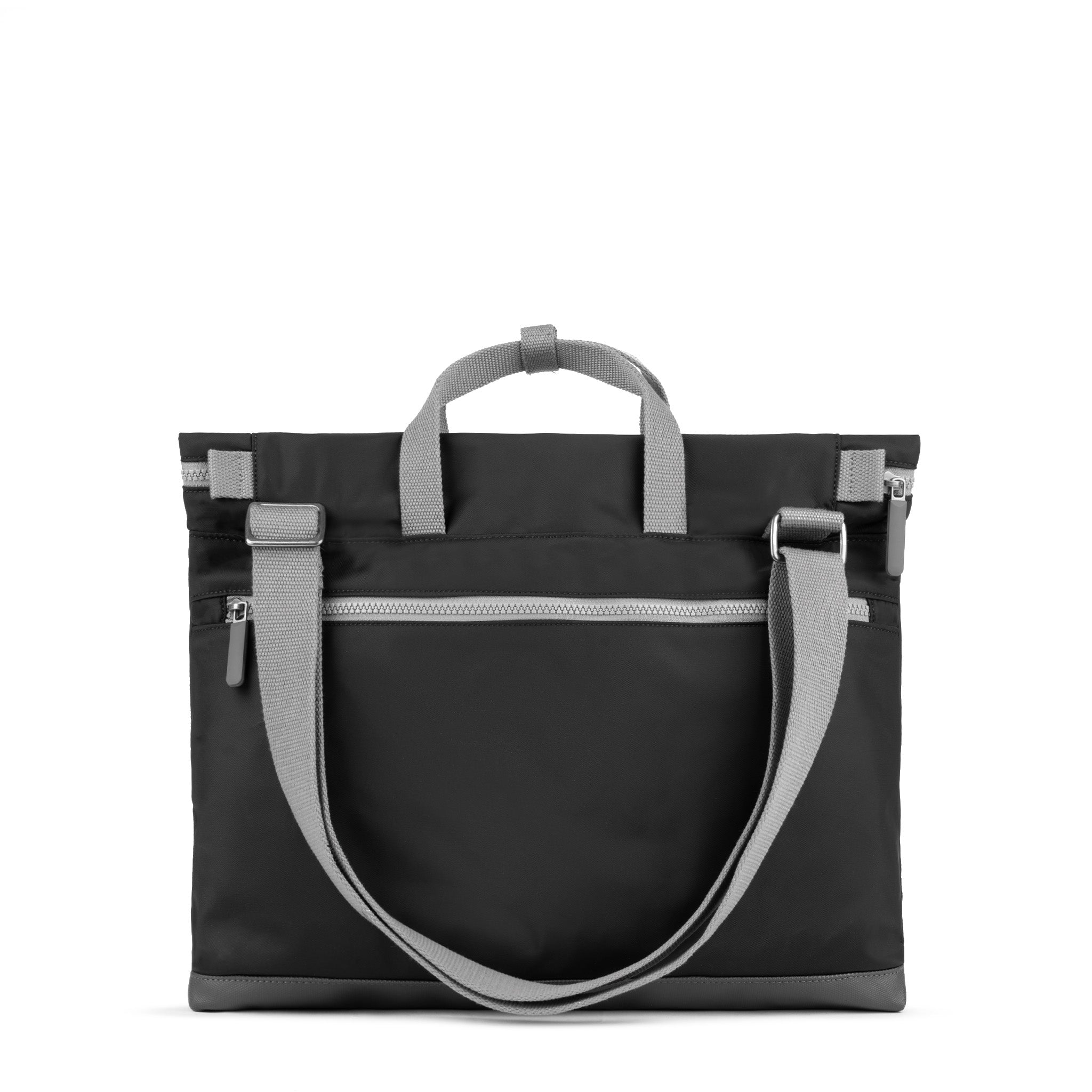 Roka London Blackfriars Large messenger svart 4,2 liter pc