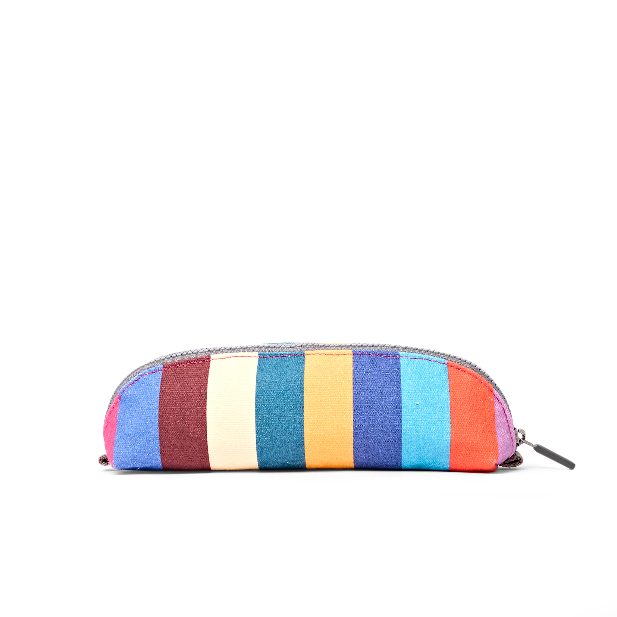 Roka London Tate mappe liten stripet bomull