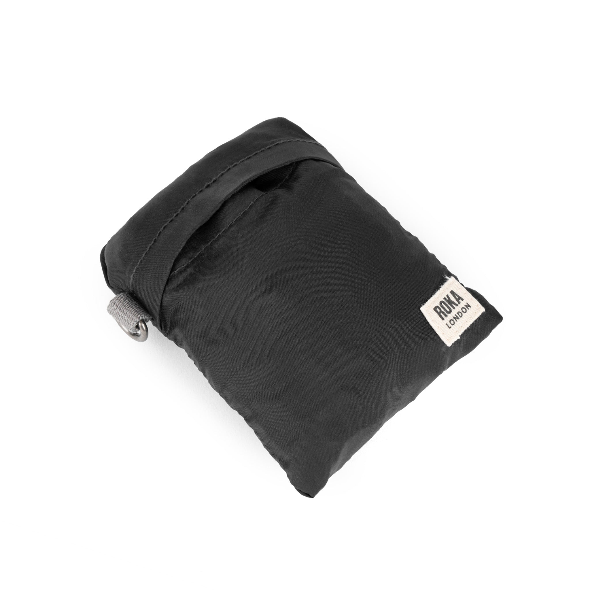 Roka London Borough handlenett medium black resirkulert