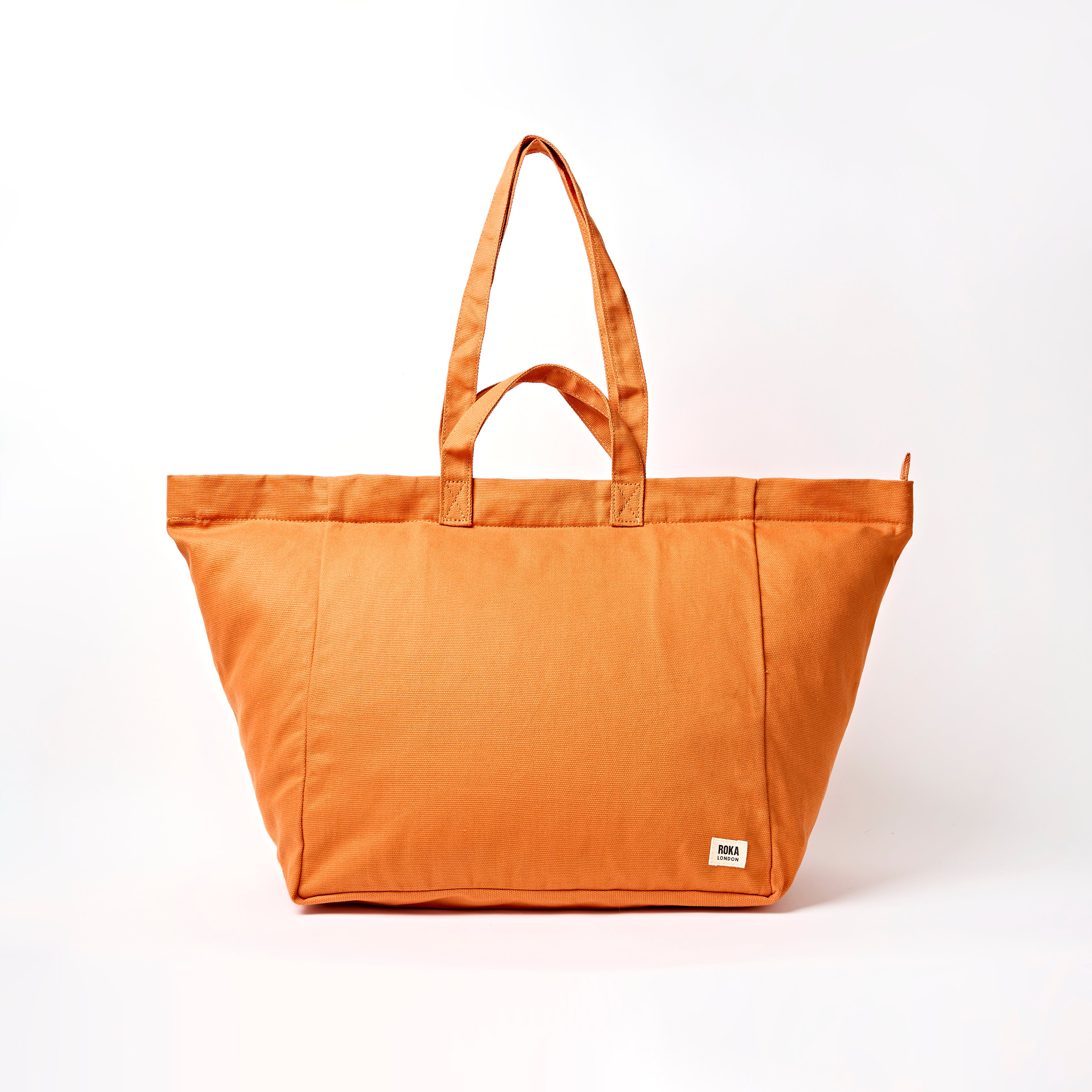 Roka London Marylebone Large tote-veske oransje 43 liter