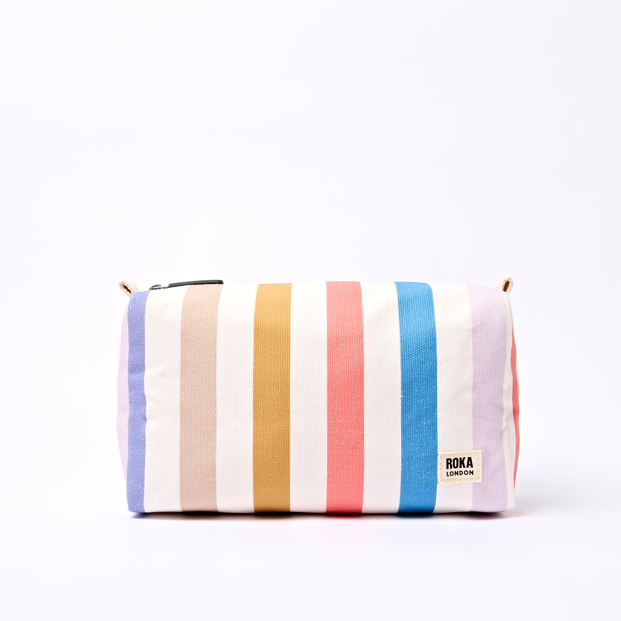 Roka London Maygrove toalettmappe pastel stripe small 4,8 L