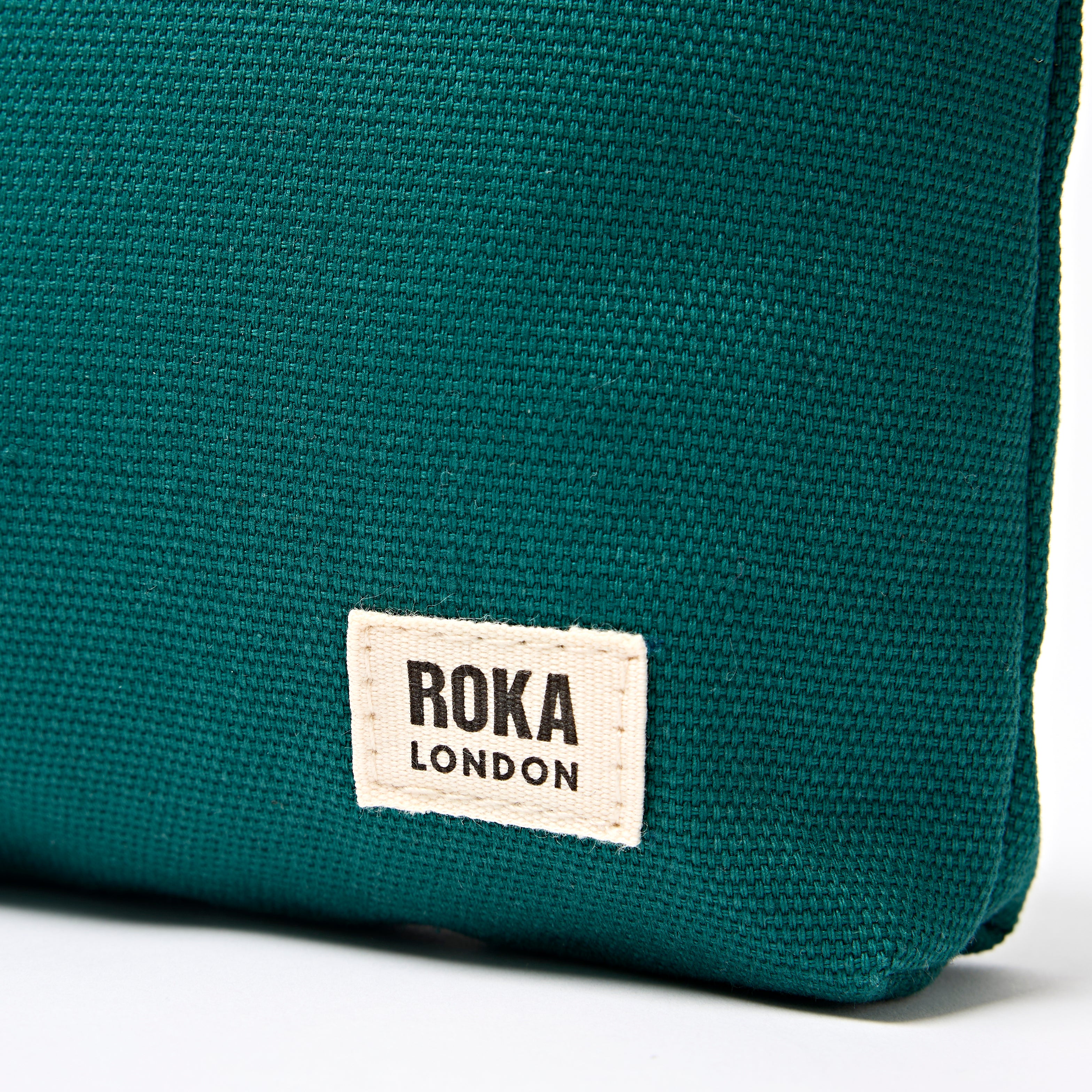 Roka London Maida Vale pouch teal 2,2 liter