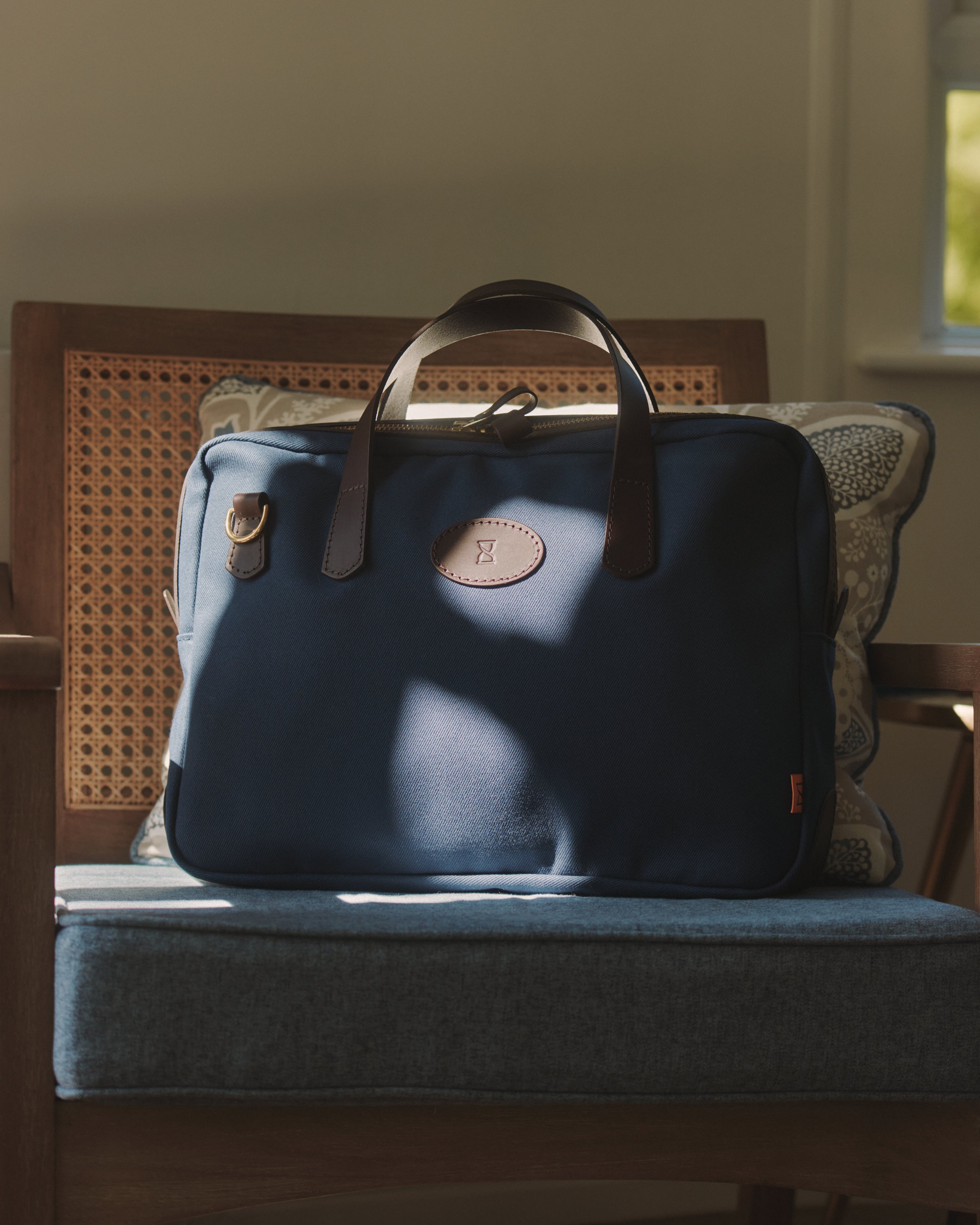 Chapman Minimalist Briefcase dokumentmappe sand canvas
