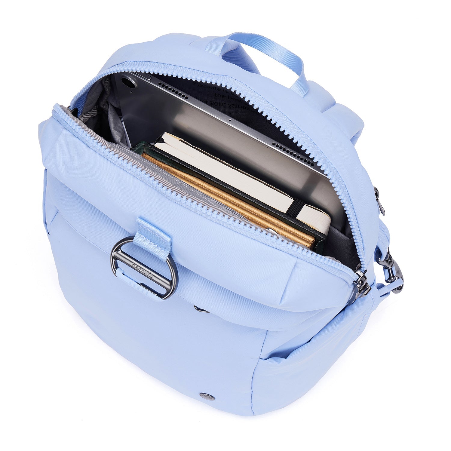 Pacsafe CX ryggsekk 8L petite svart tyverisikker