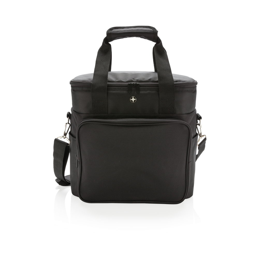 Swiss Peak kjølebag svart 20 bokser polyester