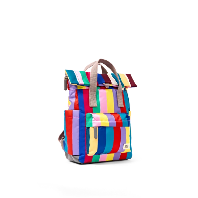Roka London Canfield Stripe roll top ryggsekk 16 liter