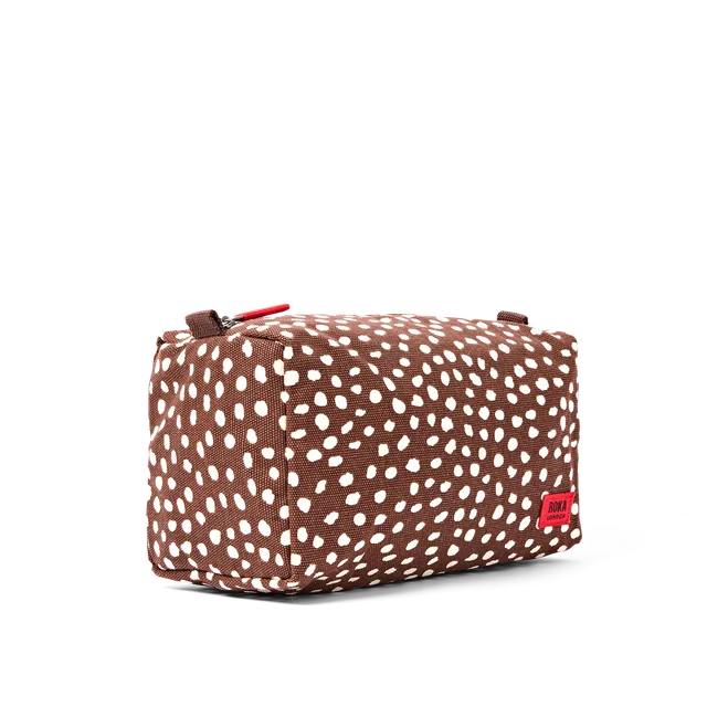 Roka London Maygrove toalettmappe brown spot Small 4,8 l