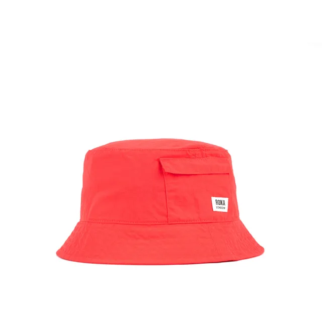 Roka London Bedford bøttehatt poppy onesize